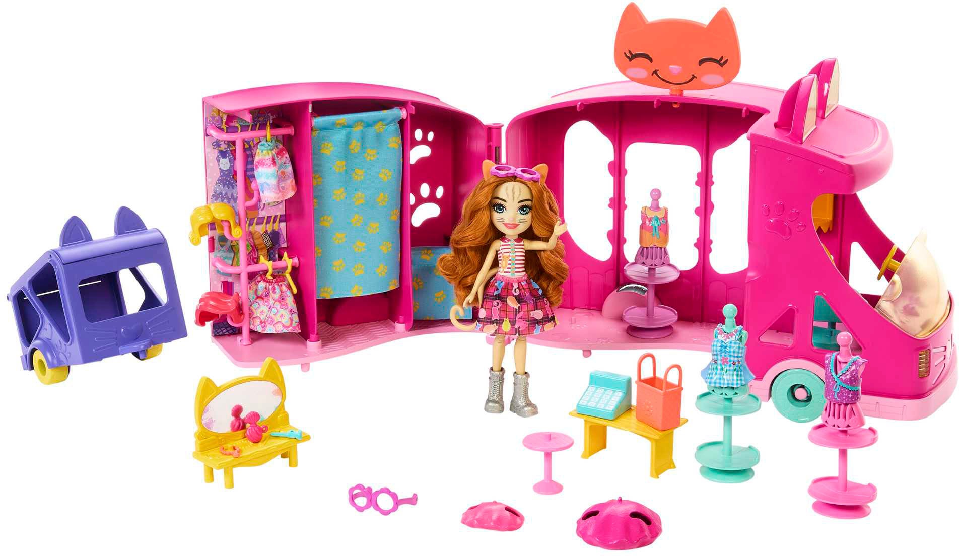 Enchantimals Puppen Fahrzeug »Enchantimals Glam Party, Modewagen«
