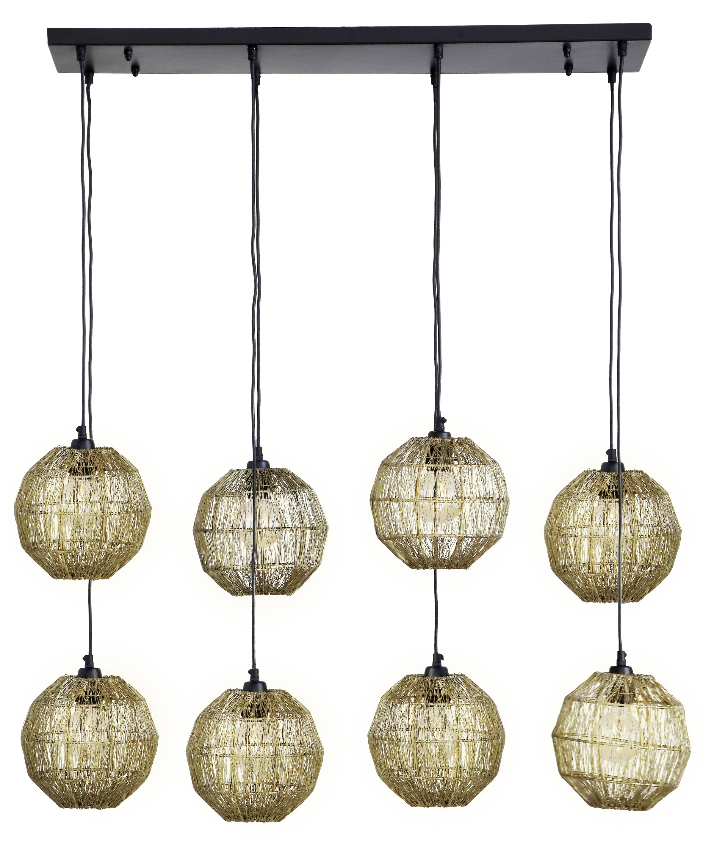 GLOBO LIGHTING Hängeleuchte »HERMI II« E27 1 Stk. Pendelleuchte / Wohnberei günstig online kaufen