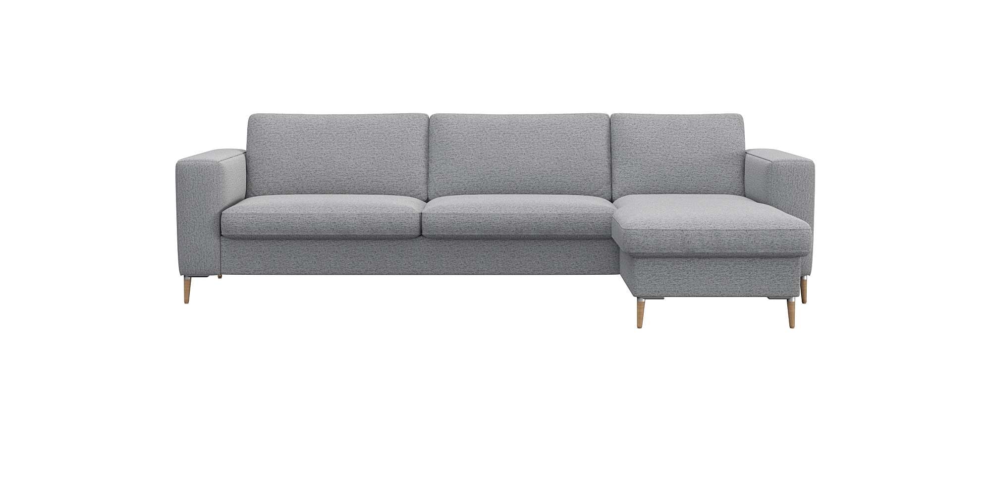 FLEXLUX Ecksofa »Fiore, super Sitzkomfort durch Kaltschaum im Sitz, L-Form« günstig online kaufen