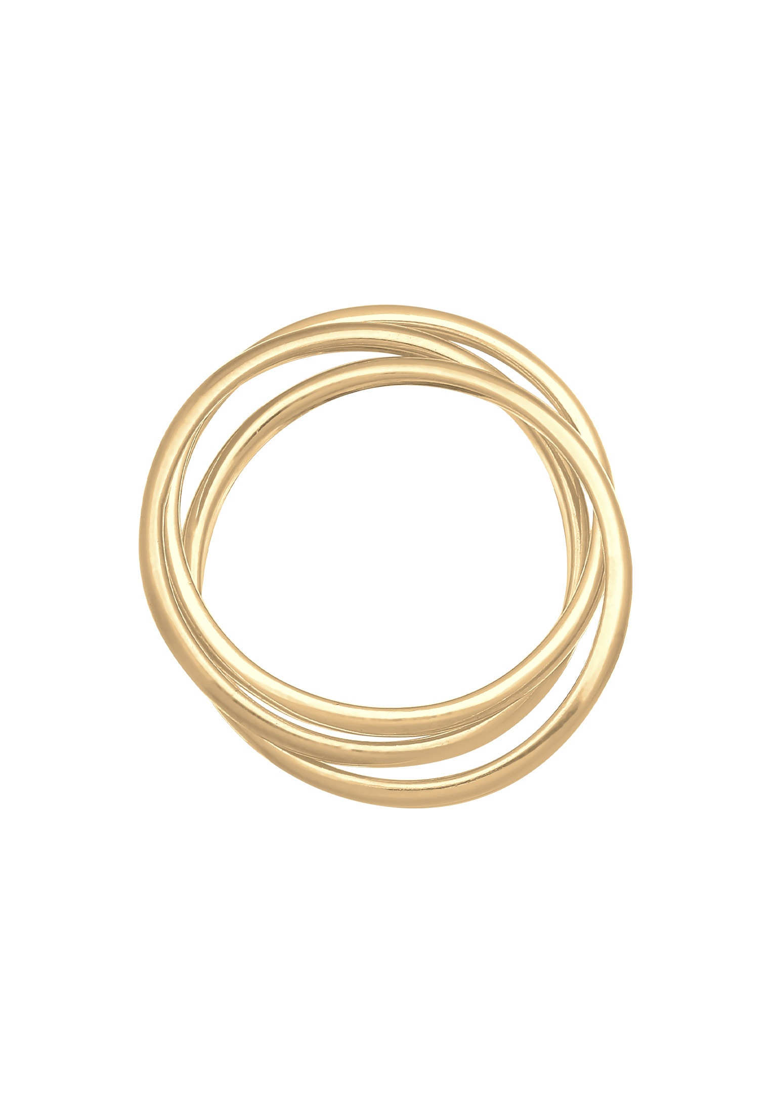 Elli Fingerring »Wickelring Trio Trini Basic 925 Silber«
