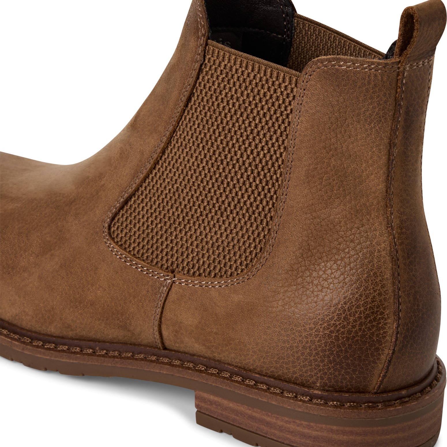 Tamaris Chelseaboots, Blockabsatz, Stiefelette, Businesschuh, Schlupfboots, Anziehlasche
