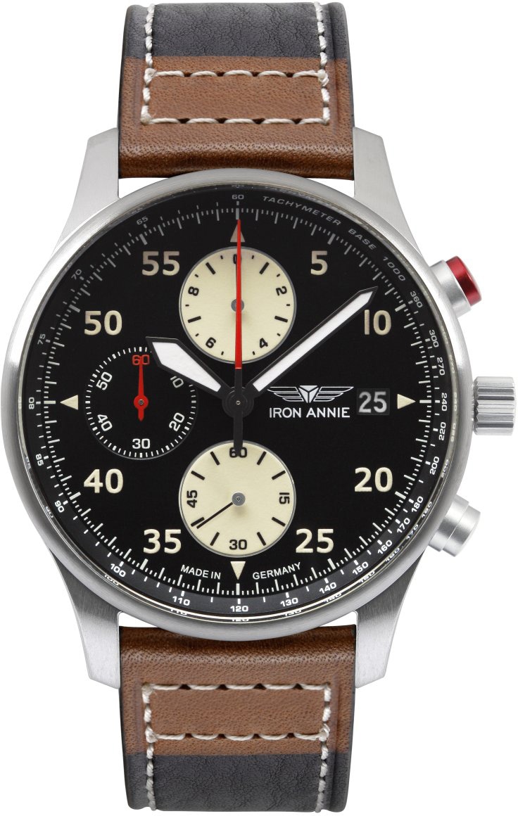 Chronograph »F13 Tempelhof, Navigator, 5670-2«, Armbanduhr, Quarzuhr, Herrenuhr,...