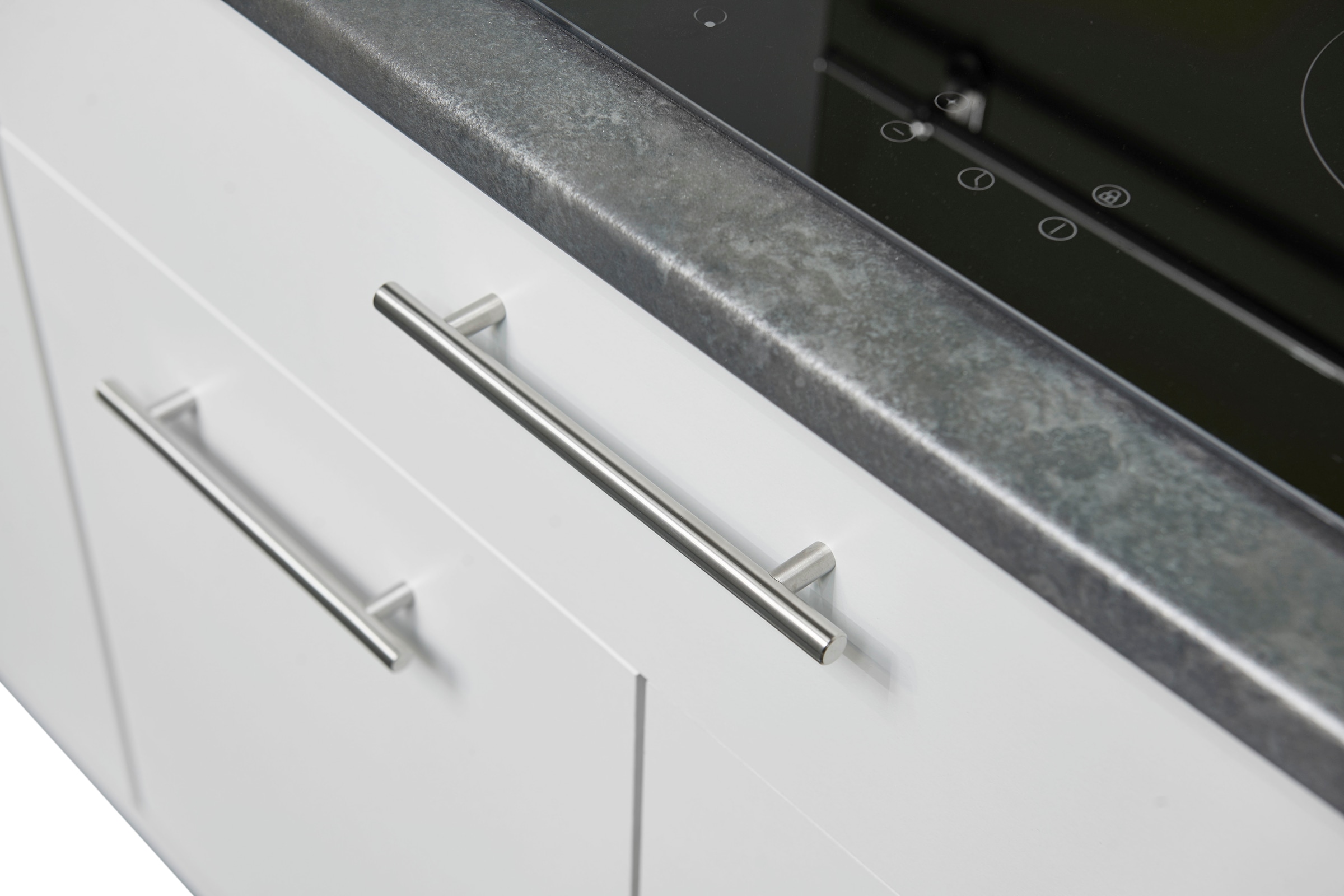 BASIC by Balculina Küchenzeile »Eddi« Breite 260 cm, wahlweise mit E-Geräten