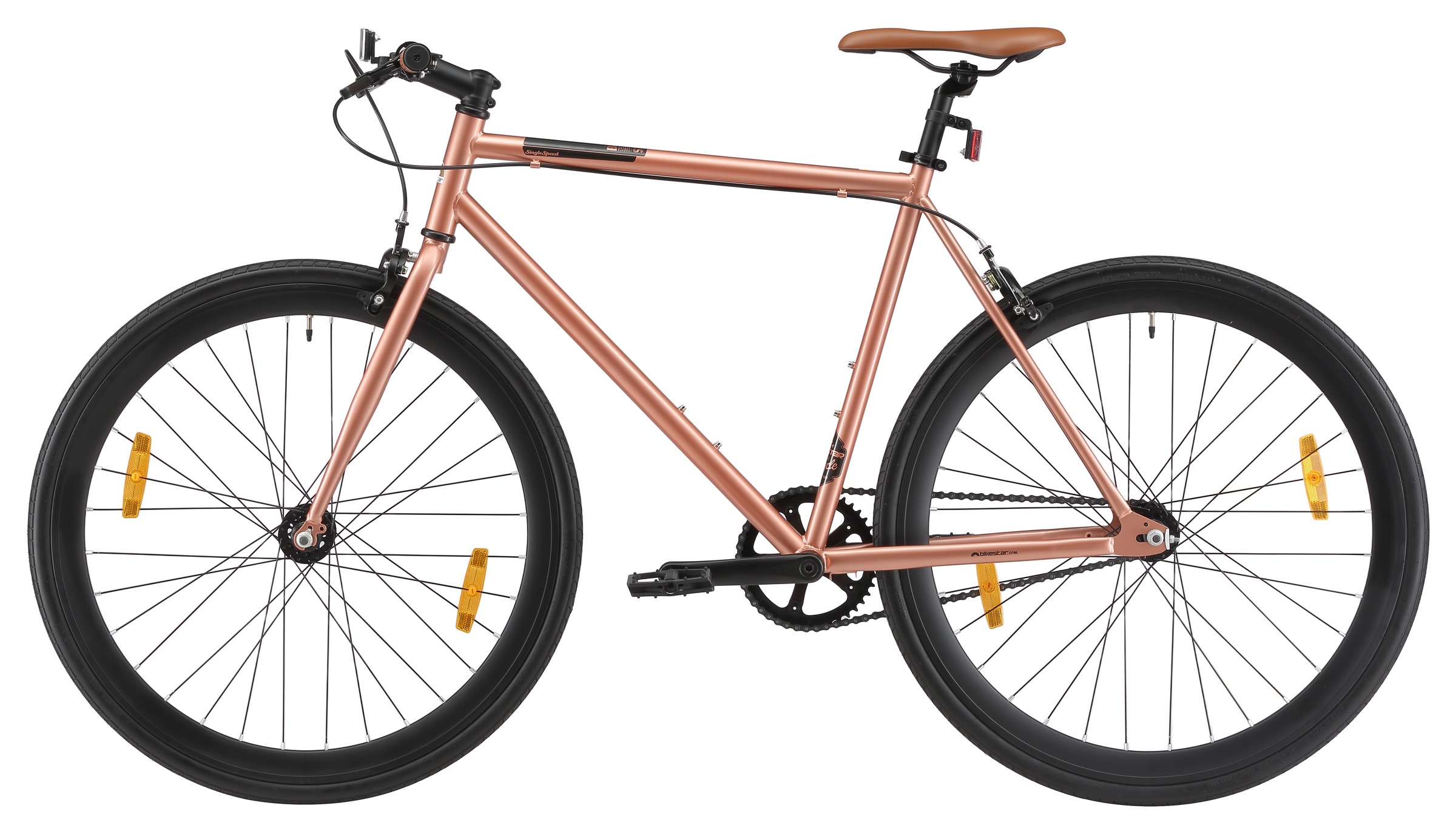 Bikestar Singlespeed 1 Gang Shimano für Damen und Herren