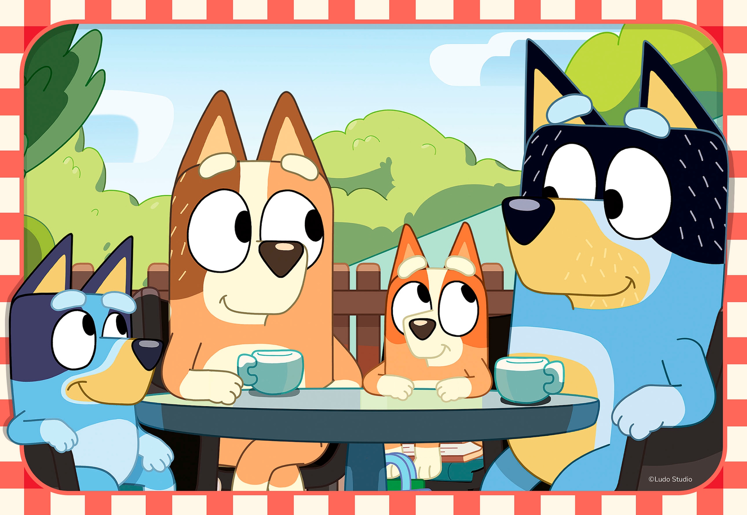 Ravensburger Puzzle »Bluey, Familienzeit« Made in Europe