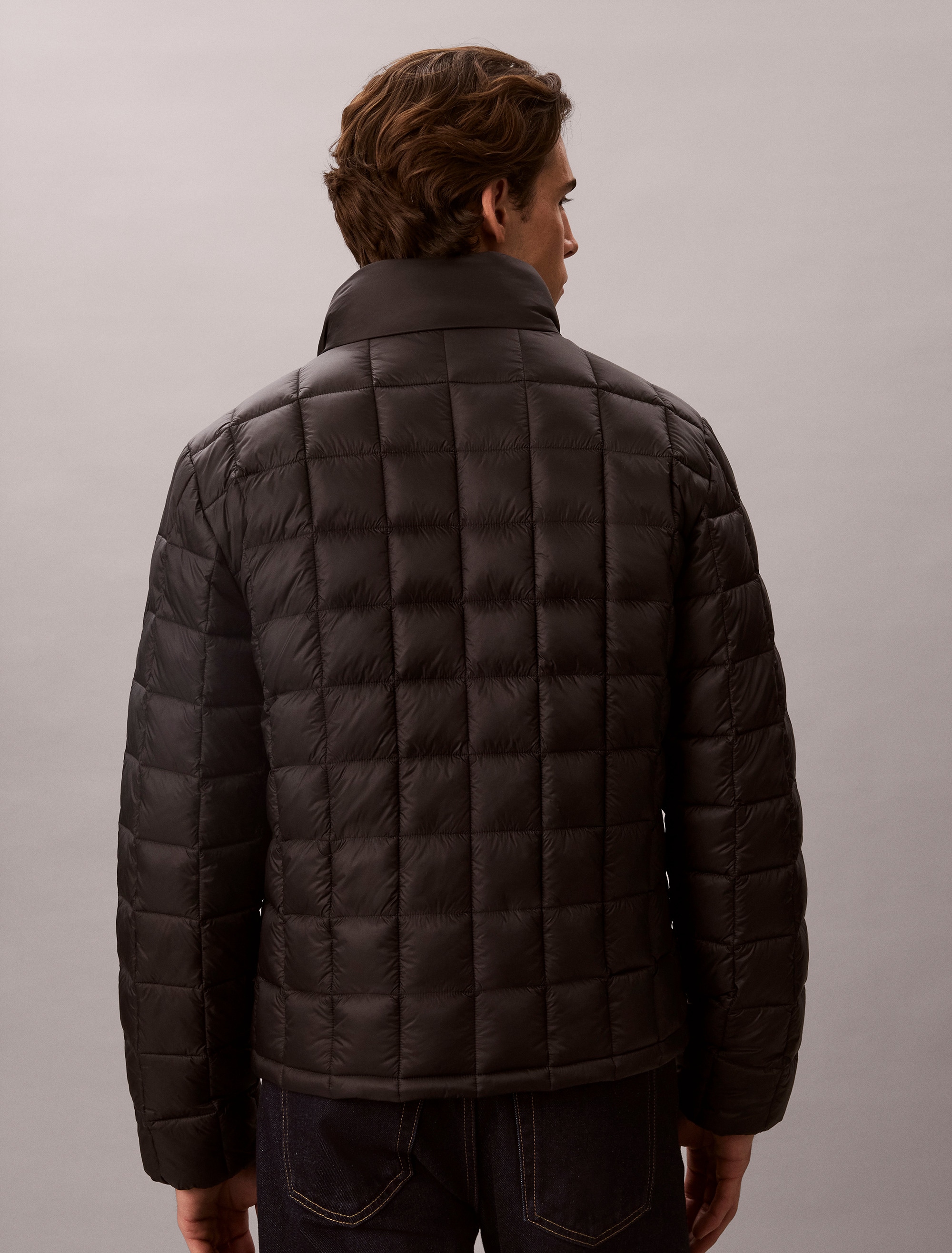Calvin Klein Steppjacke Stehkragen, 2-Wege-Zipper, modische Steppung