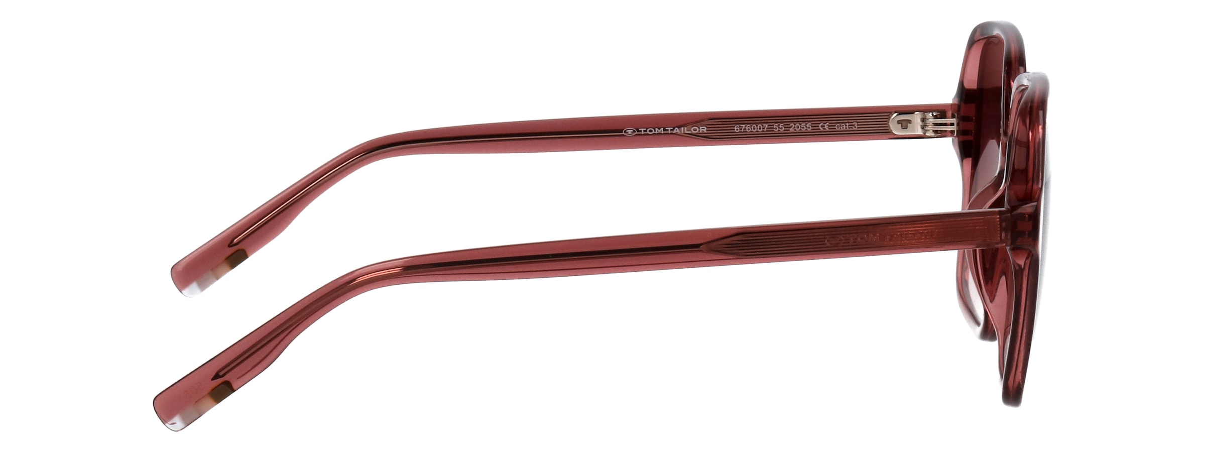 TOM TAILOR Sonnenbrille »Modell 676007« Form Feminin, Logoschriftzug auf Bügel, Kunststofffassung