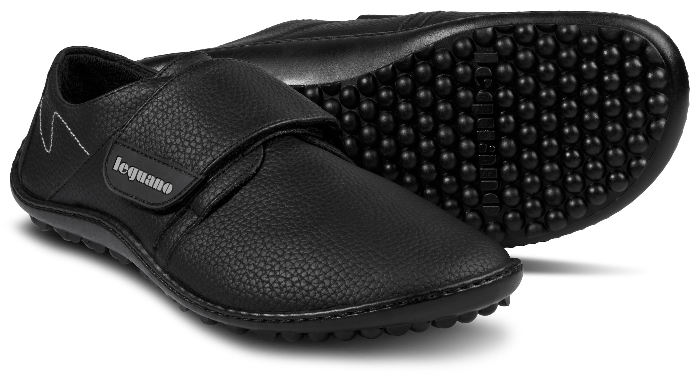 Leguano Barfußschuh »NERON«  , Klettschuh, Bequemschuh, Flats mit praktischem Klettverschluss