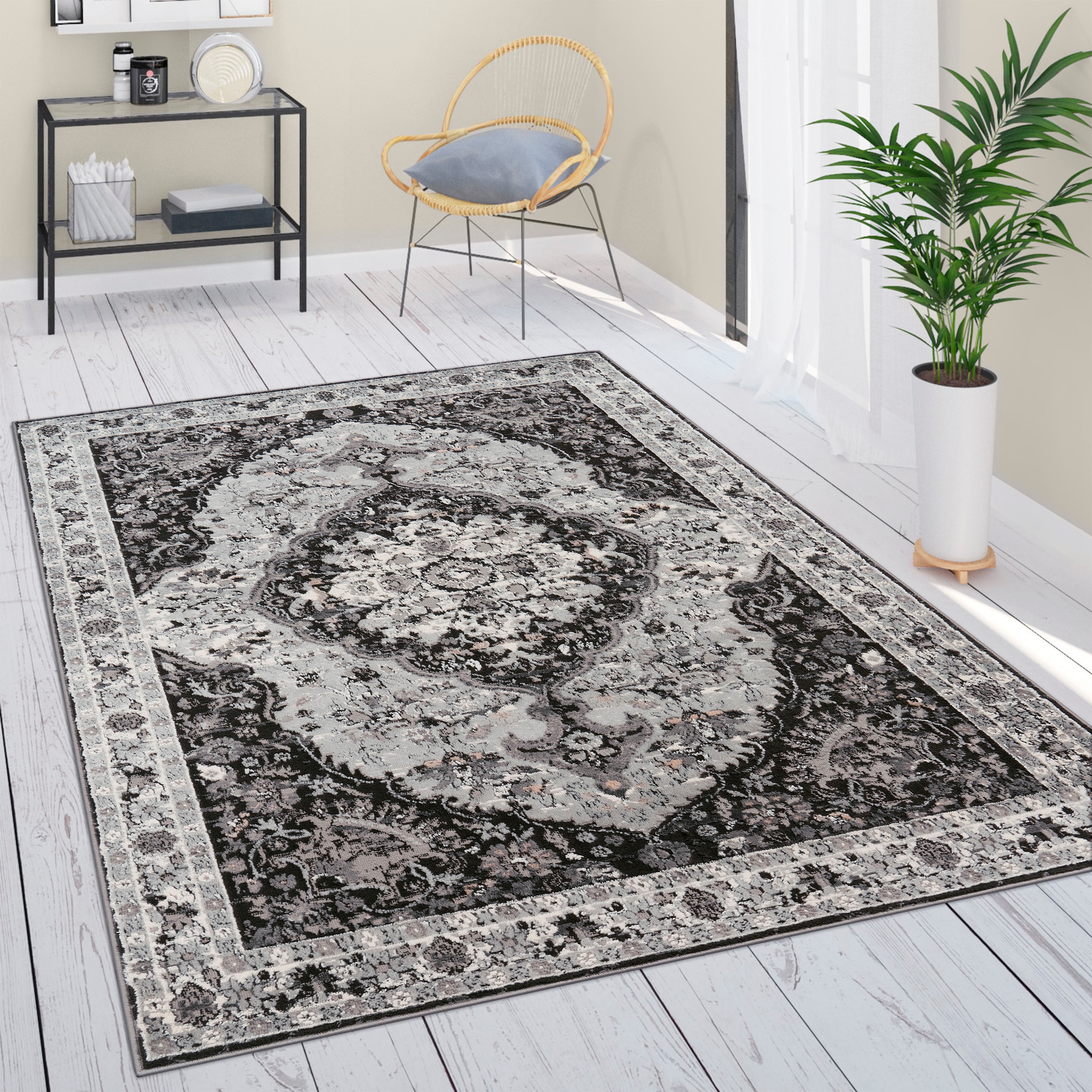 Paco Home Teppich »Pescara 331«, rechteckig, 12 mm Höhe, Kurzflor, Orient-O günstig online kaufen