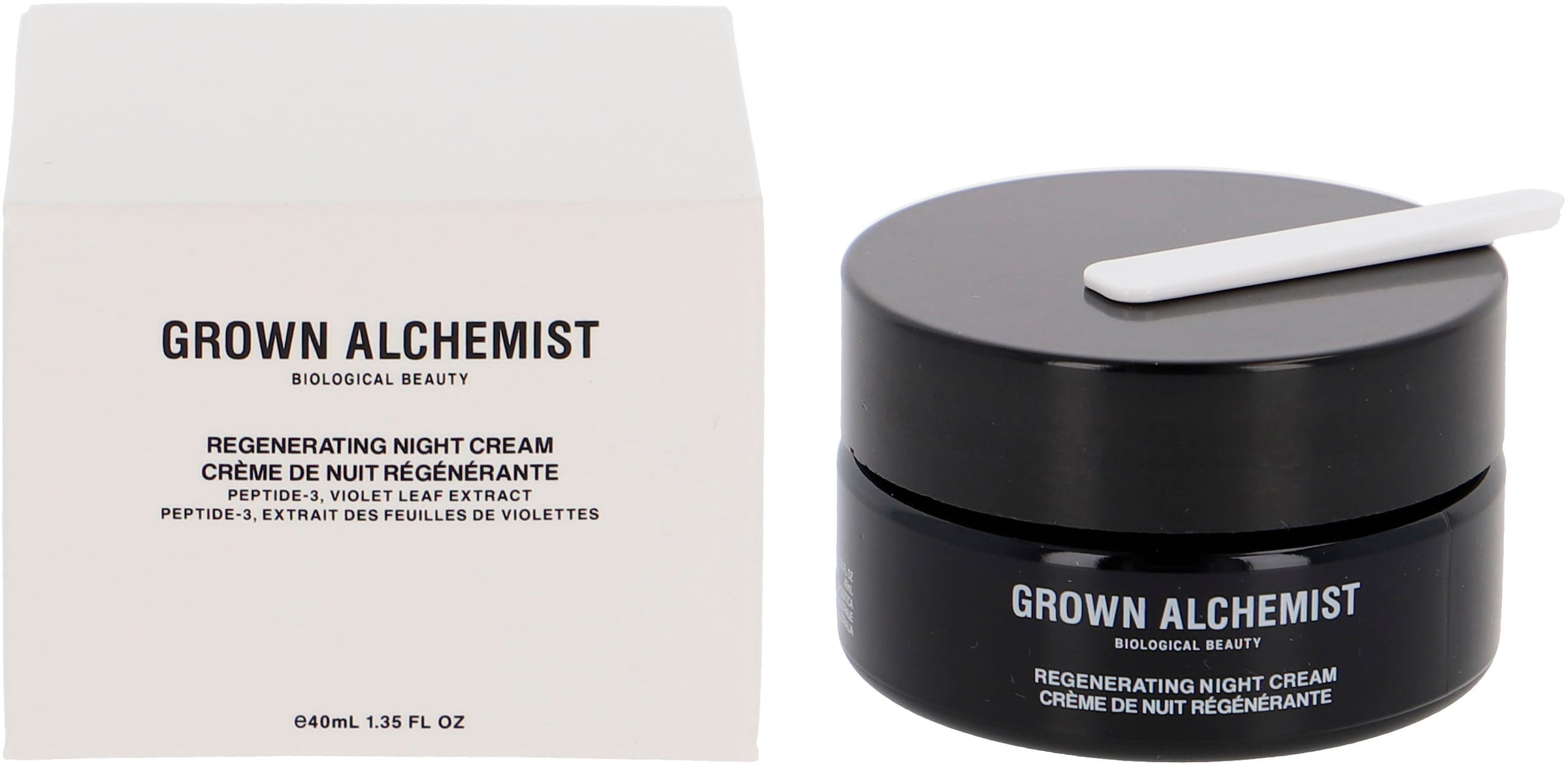 GROWN ALCHEMIST Nachtcreme »Regenerating Night Cream«, Neuro-Peptide, Violet Leaf Extract