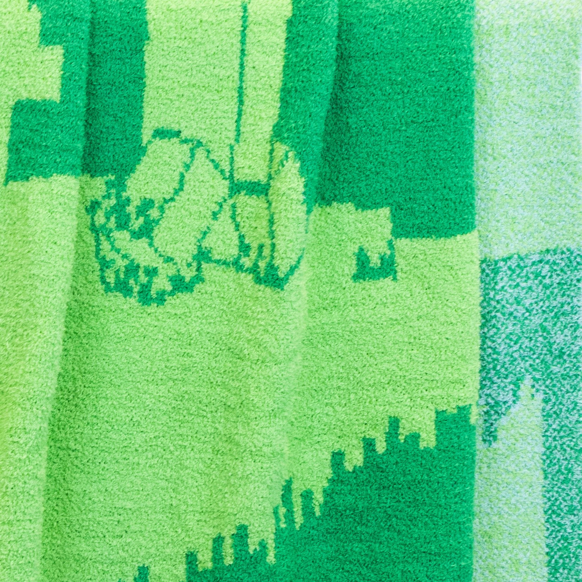 Minecraft Kinderdecke »Minecraft Creeper« flauschige Kuscheldecke - 127 x 152 cm Flauschig gestrickt