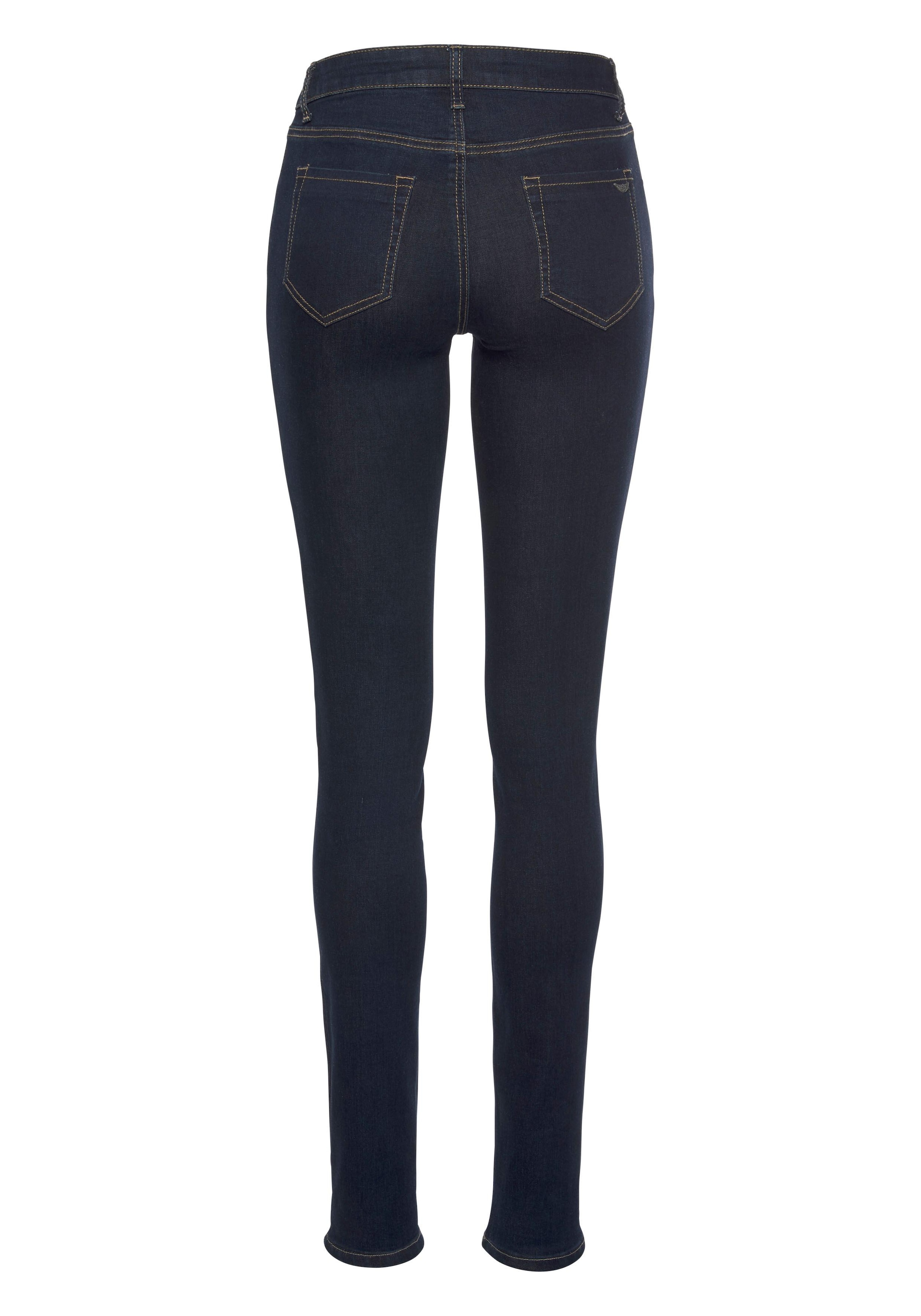 Arizona Skinny-fit-Jeans »Ultra-Stretch«, extra-enger Beinverlauf, normale Leibhöhe, mit Eingrifftaschen