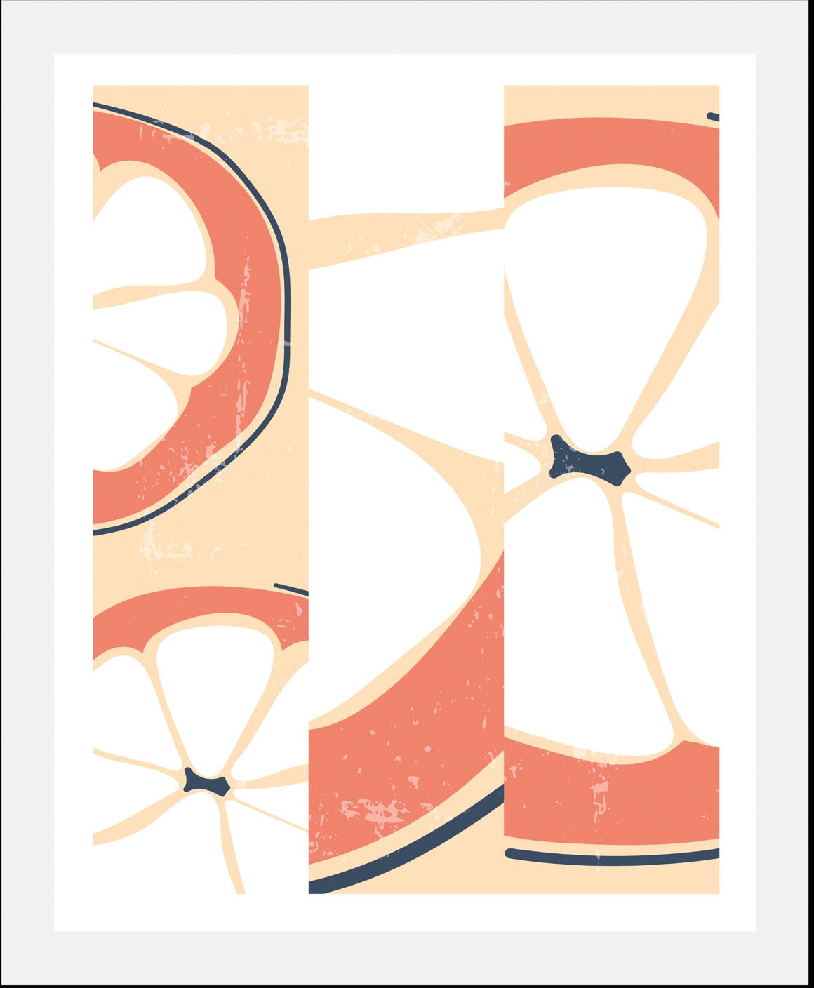 queence Bild »Fiete« Abstrakt | Essen | Figuren | Kunst | Lebensmittel | Obst | Obst Bilder 1 Stk. tlg. gerahmt