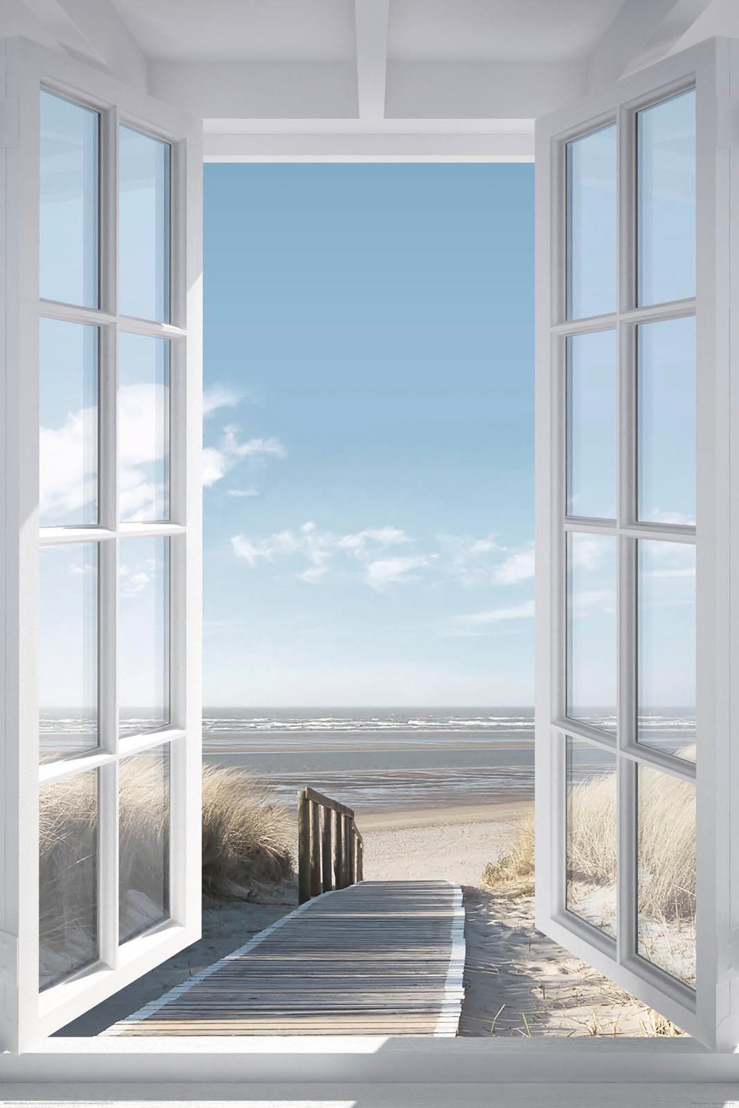 »Fenster zur auf Raten Deco-Panel kaufen Reinders! Nordsee«