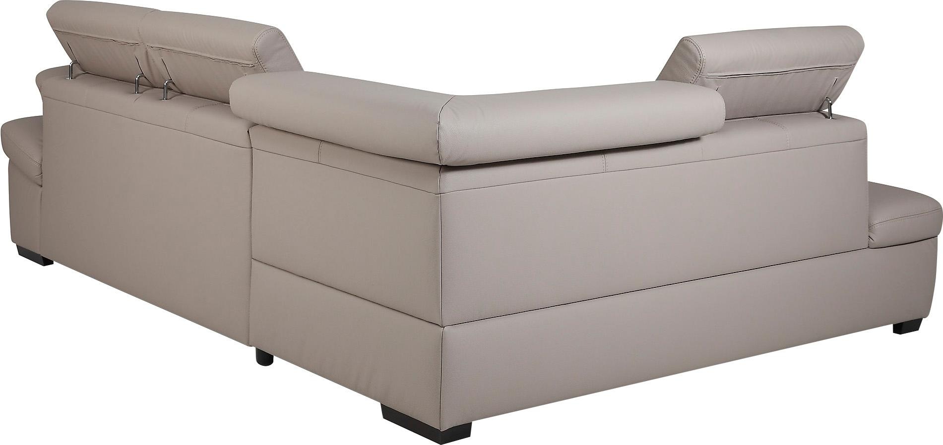 exxpo - sofa fashion Ecksofa »Salerno, Funktionssofa, hoher Sitzkomfort, Br günstig online kaufen