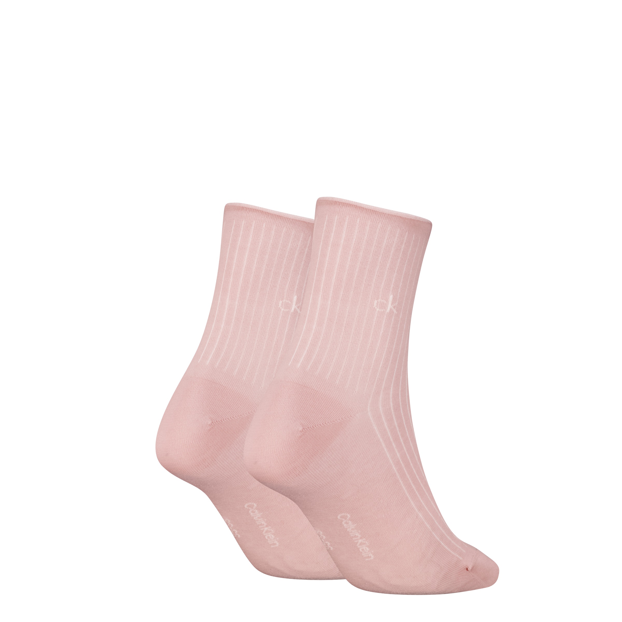 Calvin Klein Jeans Socken »CK WOMEN SHORT SOCK 2P ROLL TOP« 2 Paar, 