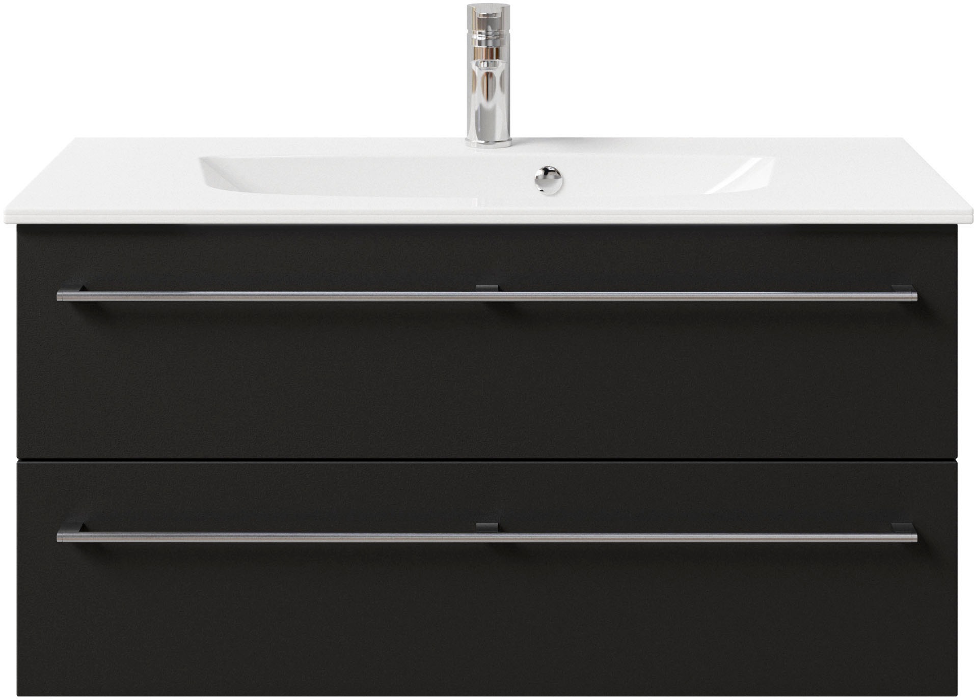 Saphir Waschtisch »Serie 6025 Mineralmarmor-Waschtisch mit Unterschrank, 97 günstig online kaufen