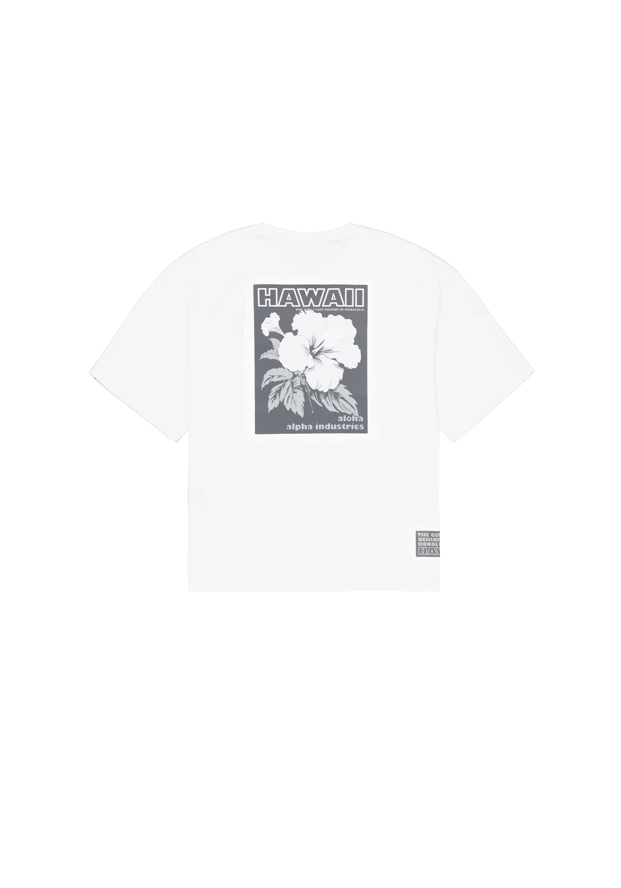 Alpha Industries T-Shirt »Alpha Industries Men - T-Shirts Aloha Flower Backprint T-Shirt«