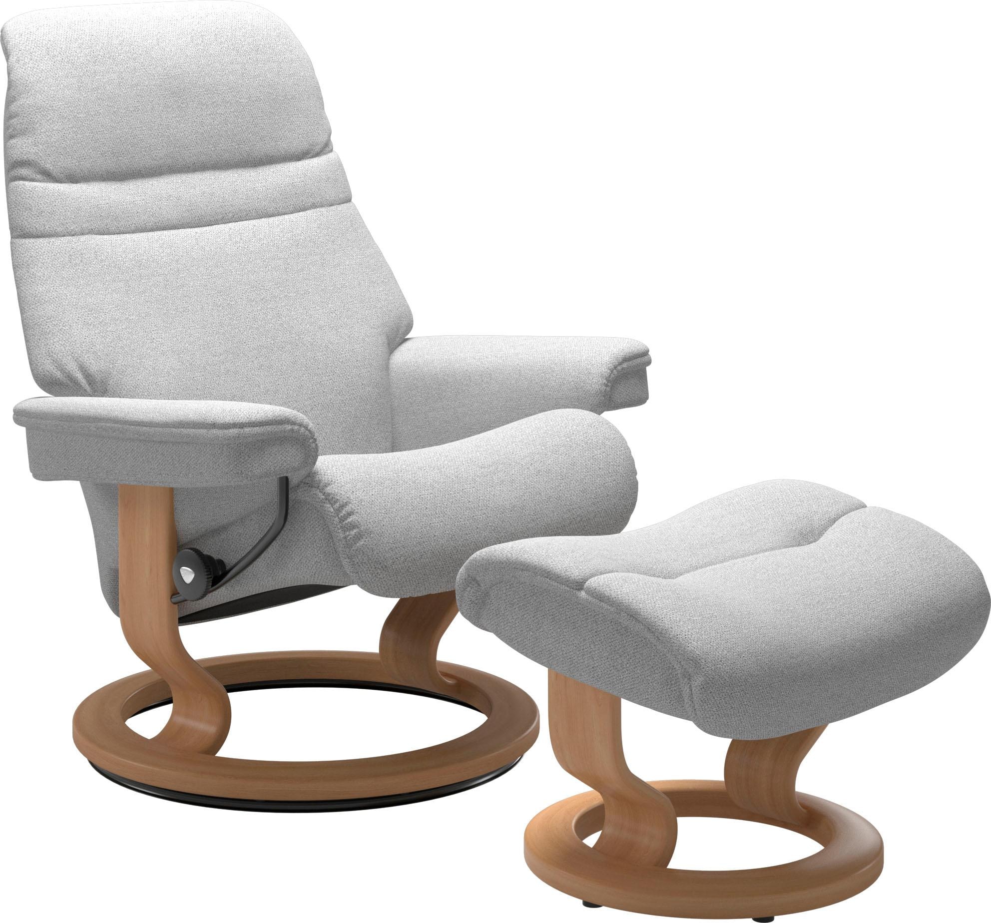 Stressless® Relaxsessel »Sunrise«, (Set, Relaxsessel mit Hocker), mit Class günstig online kaufen