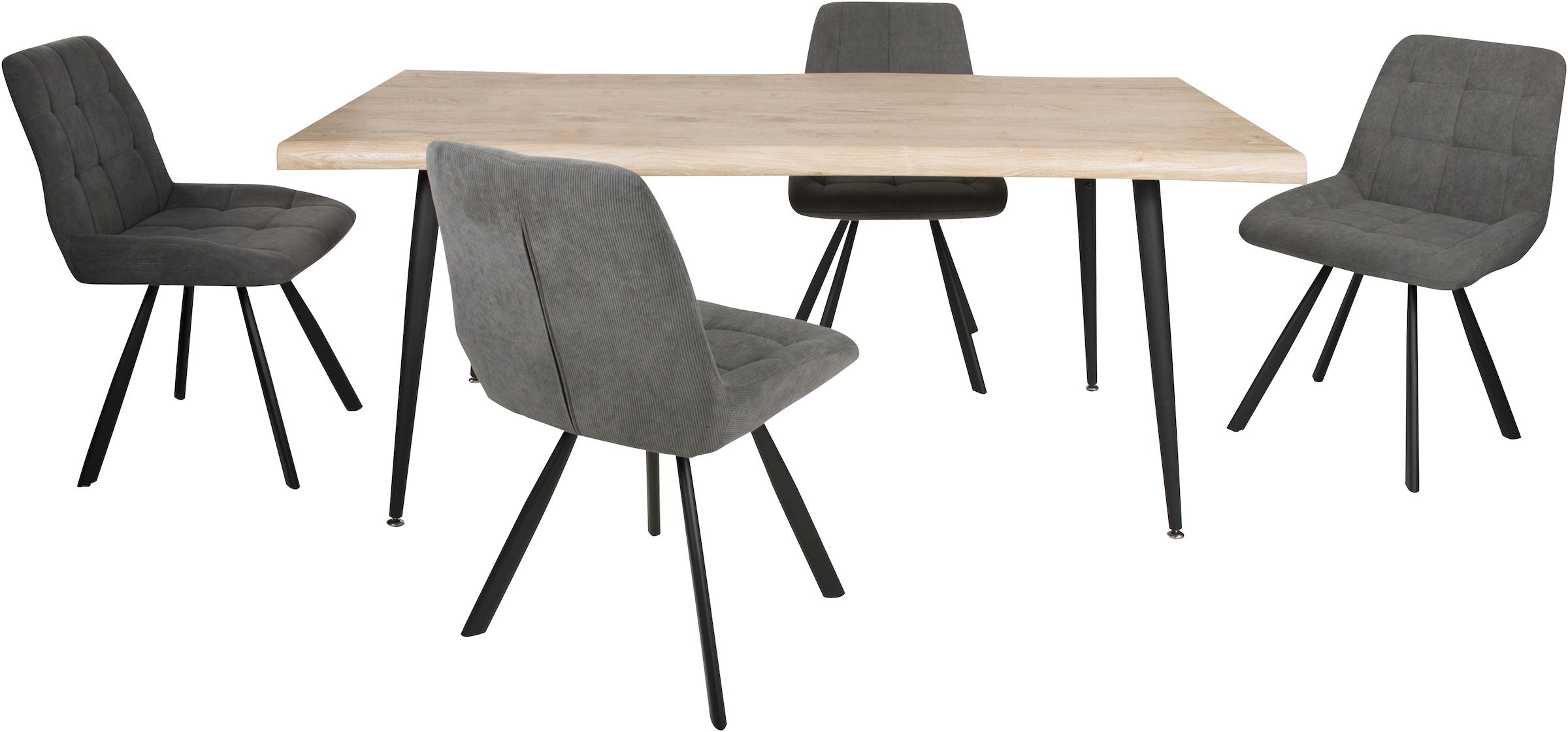 Duo Collection Essgruppe »Esszimmergruppe Tailin & Elli« Set, 5-tlg., 5 Stk günstig online kaufen