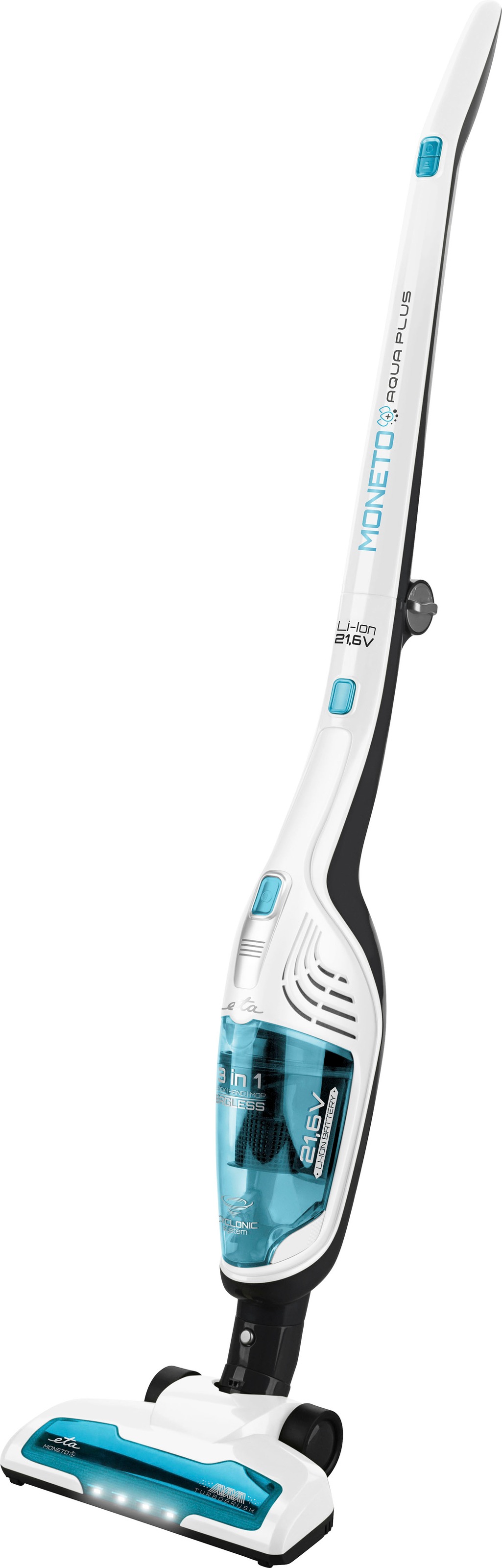 eta Akku-Hand-und Stielstaubsauger »MONETO AQUA PLUS II ETA645390000«