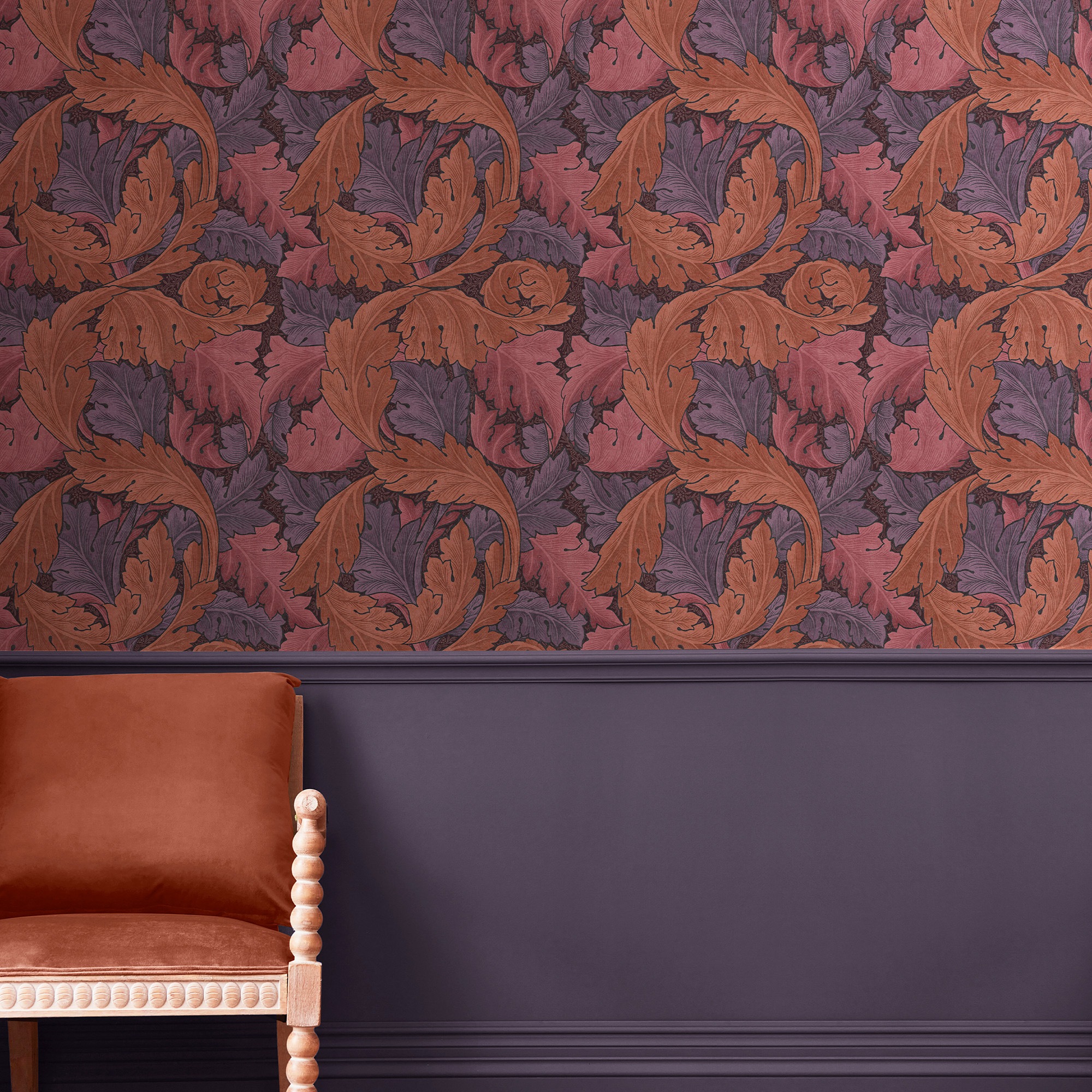 WILLIAM MORRIS AT HOME Vliestapete »Acanthus«, Retro, Design Tapeten günstig online kaufen