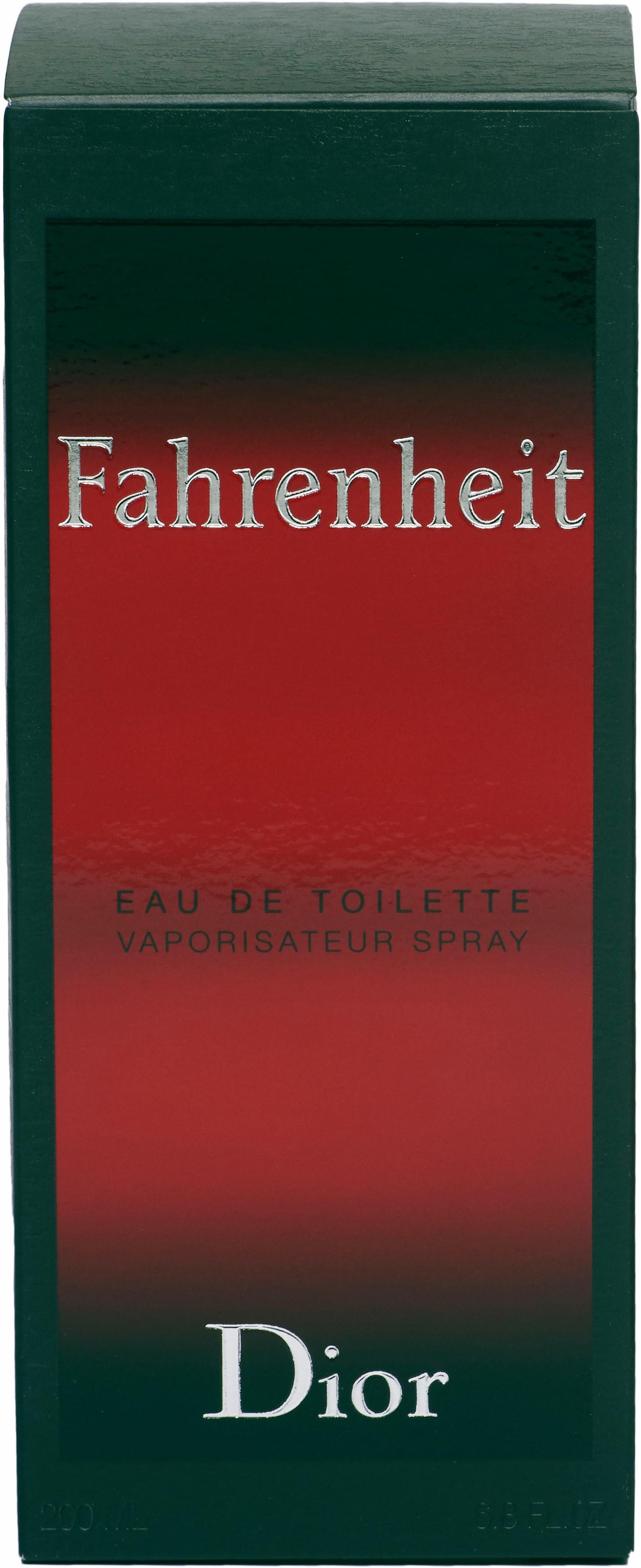 Dior Eau de Toilette »Fahrenheit«, mit frischen, kühleren Aromen