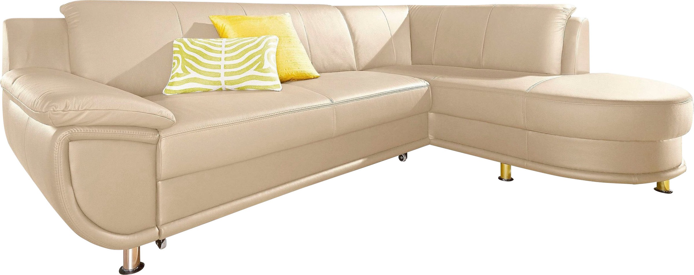 TRENDMANUFAKTUR Ecksofa »Rondo, zeitlos und elegant, OTTOs Choice, bequem, günstig online kaufen