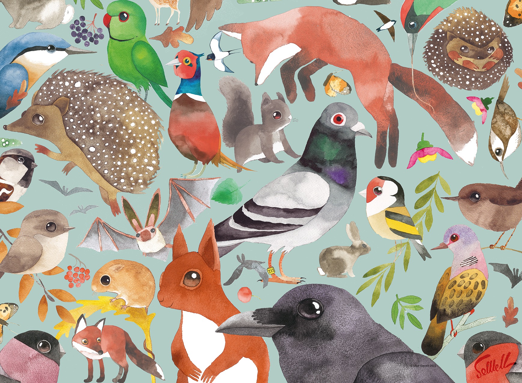 Ravensburger Puzzle »Garden Visitors«, Made in Germany