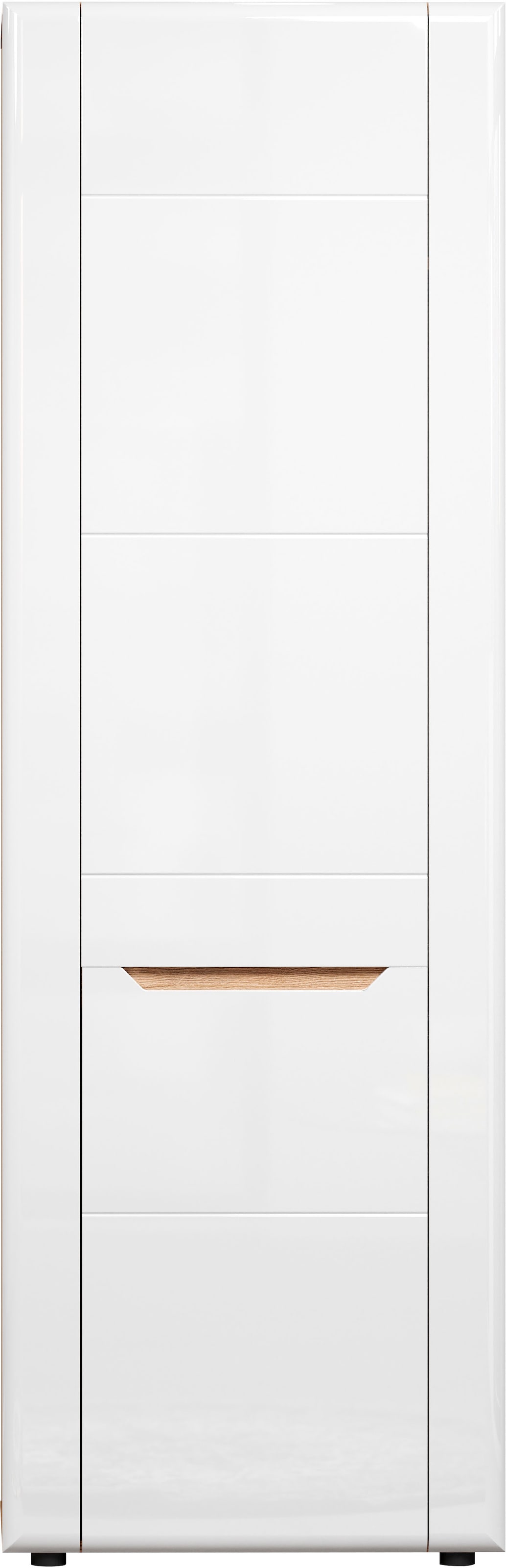 INOSIGN Vitrine »Graz Highboard mit Glastüren«, (Packung, 1 St.), Grifflos, Breite 96 cm, Höhe 132 cm