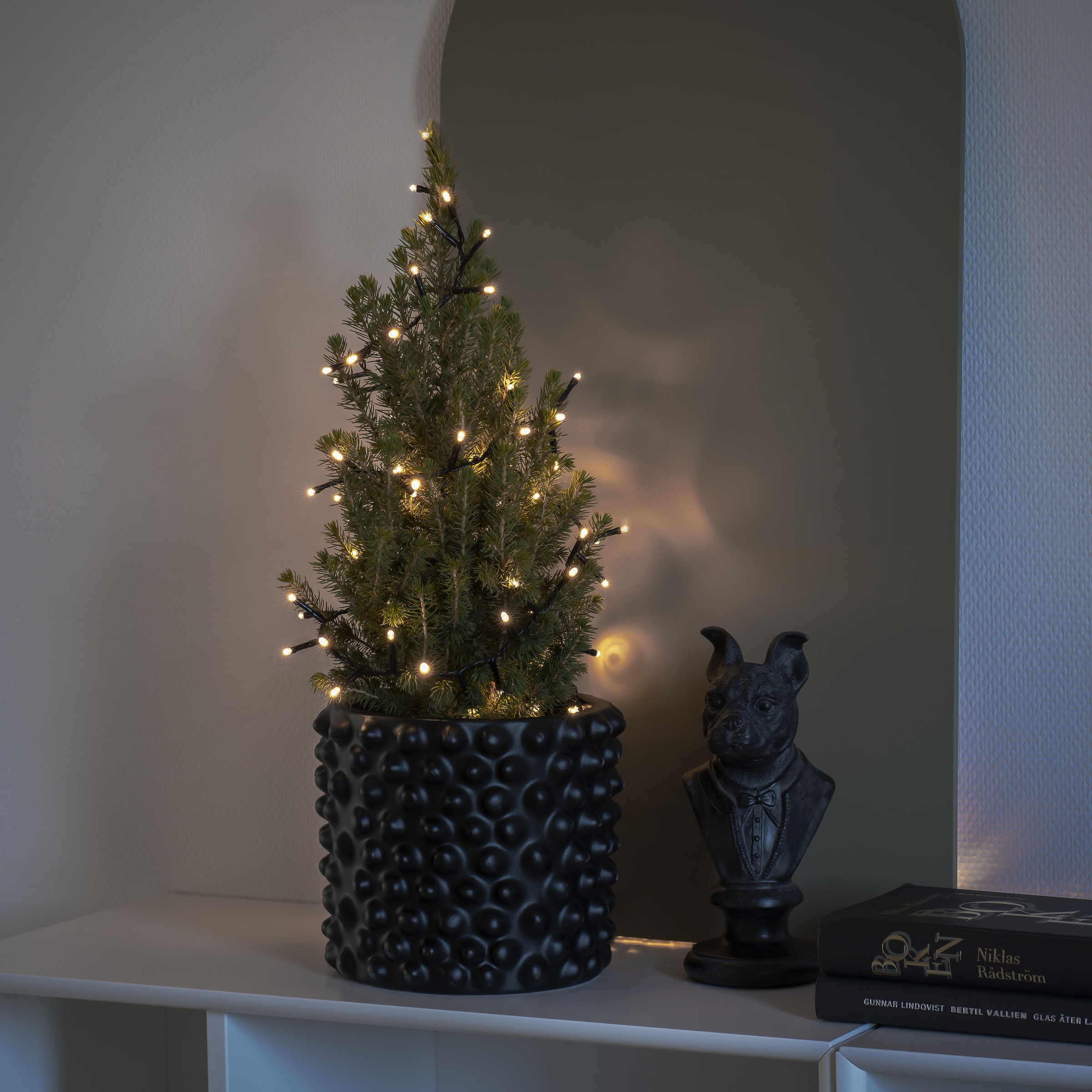 KONSTSMIDE LED-Lichterkette, 200 St.-flammig, Micro LED Compactlights, 200 warm weiße Dioden