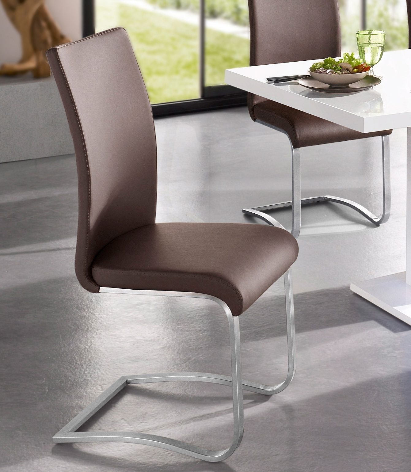 MCA furniture Freischwinger »Arco«, (Set), 2 St., Kunstleder, 2er-, 4er-, 6 günstig online kaufen