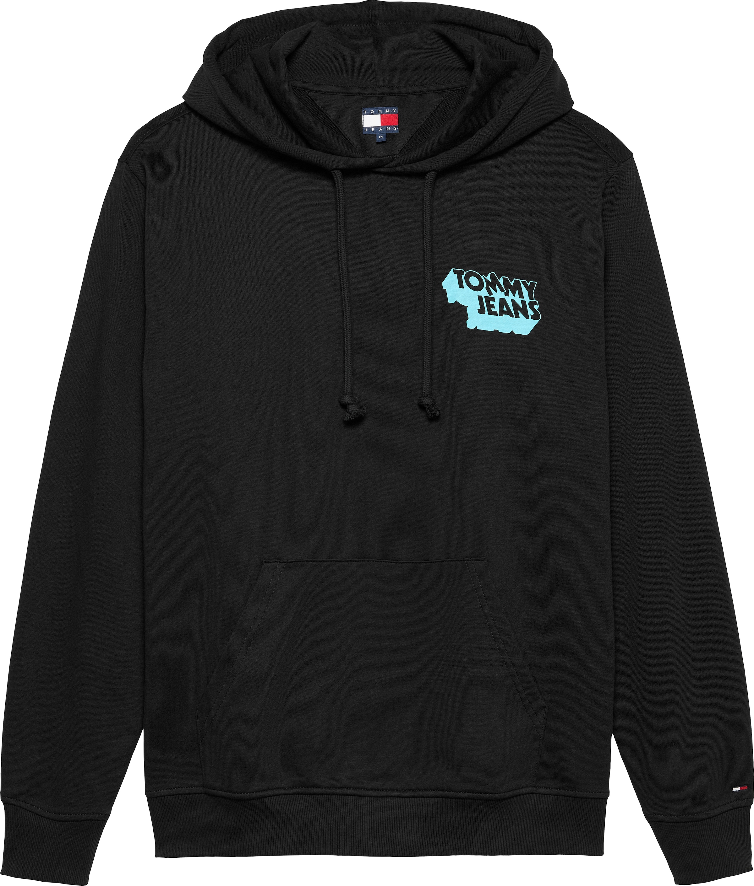 Tommy Jeans Kapuzensweatshirt »TJM STACK BACK LOGO HOODIE EXT«, Mit Rundhalsausschnitt
