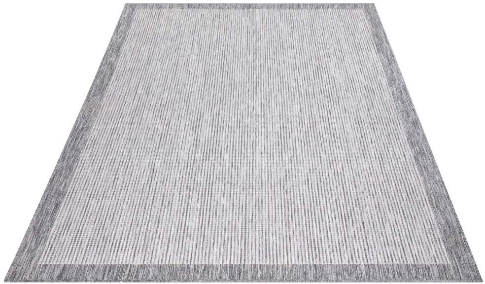 rechteckig, bequem quadratischer Form schnell auch und bestellen »Outdoor«, Flachgewebe, Carpet City erhältlich in UV-beständig, Teppich