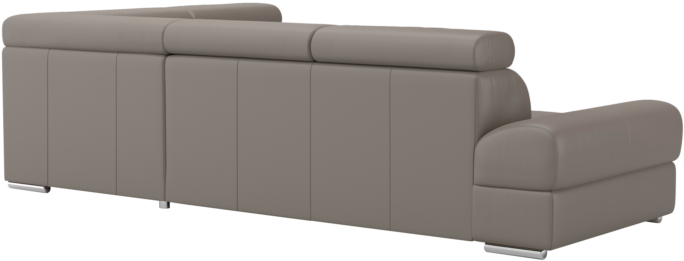 sit&more Ecksofa »Broadway L-Form«, mit verstellbaren Kopfteilen, wahlweise mit Bettfunktion