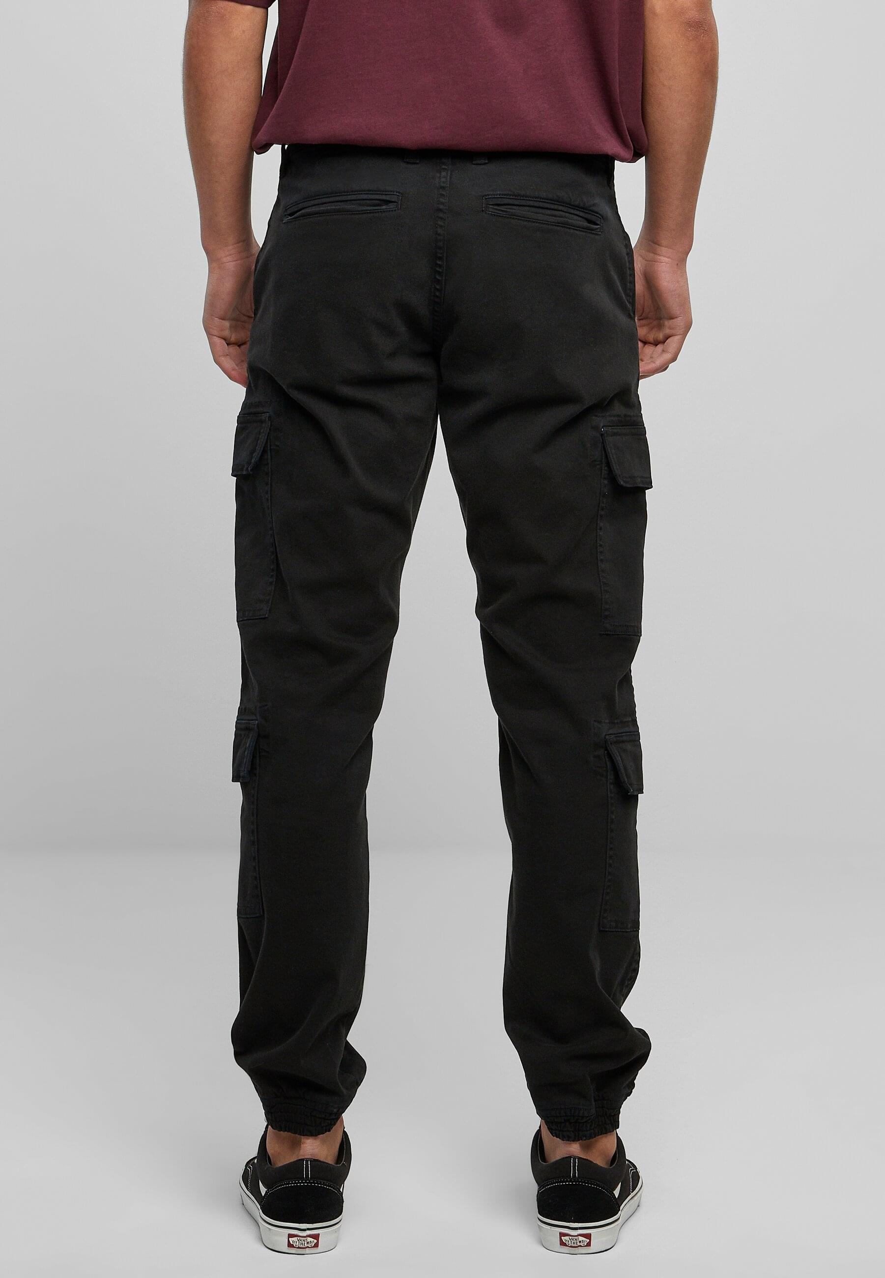 URBAN CLASSICS Stoffhose »Urban Classics Herren Double Cargo Twill Jogging Pants«