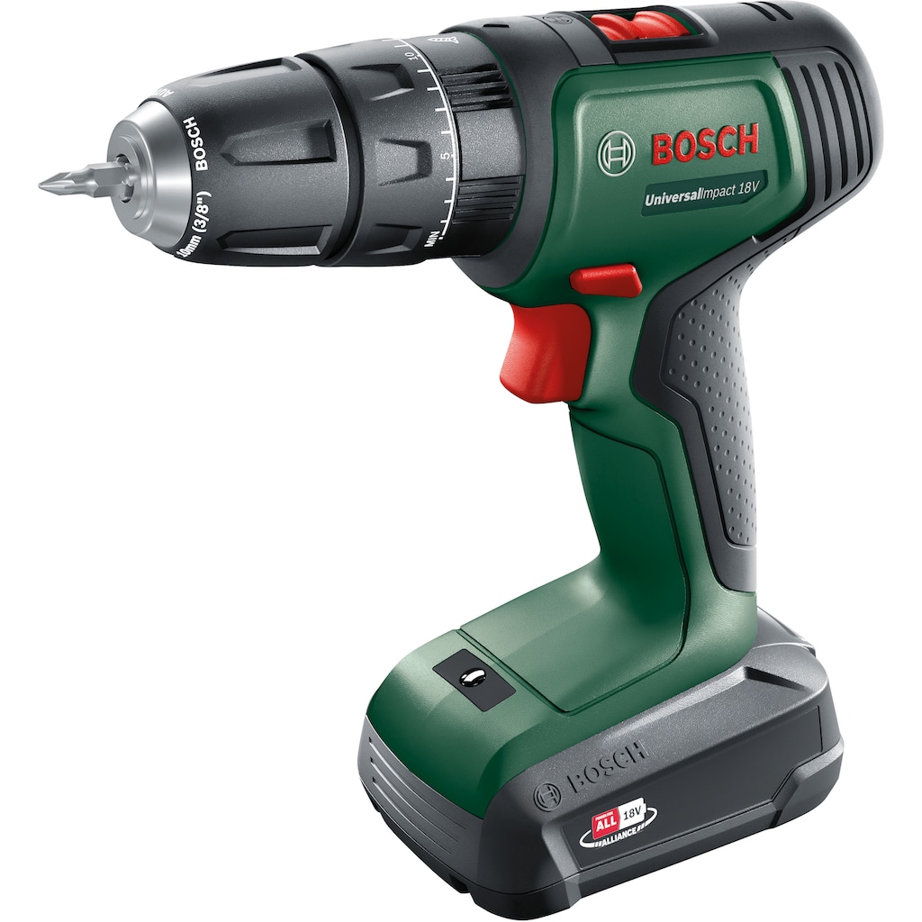 Bosch Home & Garden Akku-Schlagbohrschrauber »UniversalImpact 18V+ Systembox«, (Set)