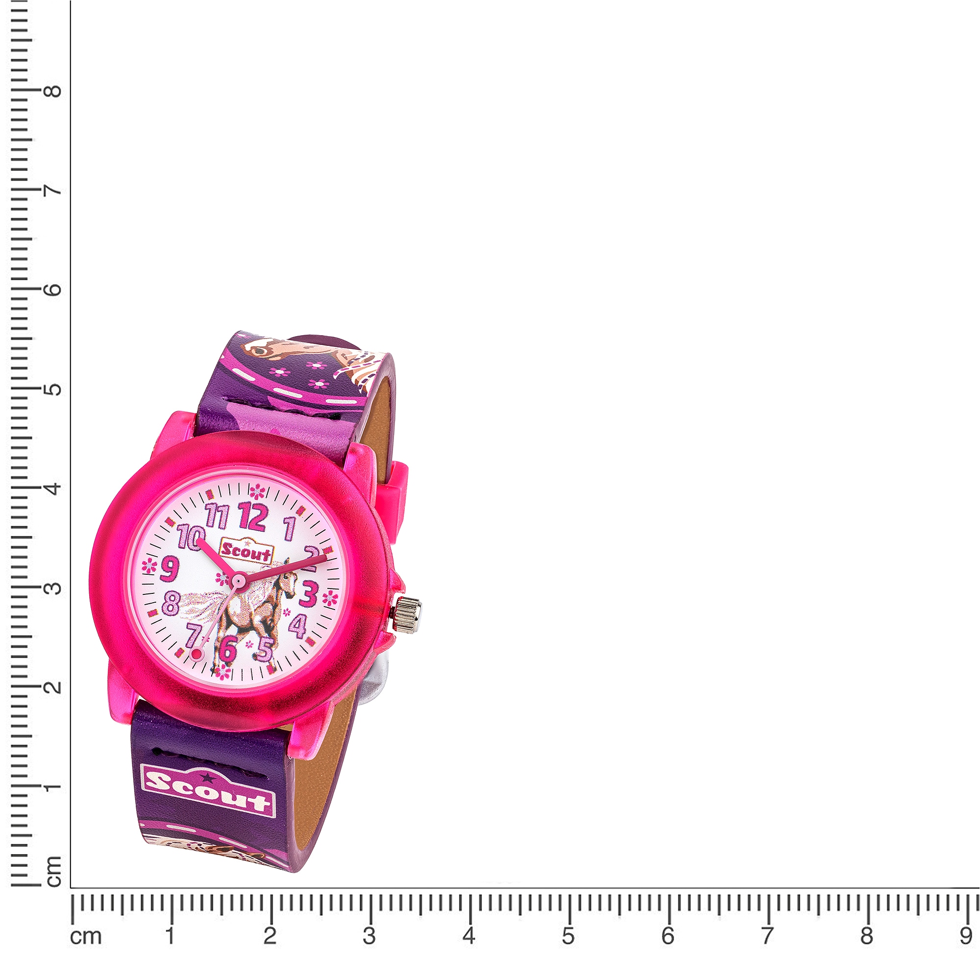 Scout Quarzuhr »Crystal, 280305042« Armbanduhr, Kinderuhr, Geschenkidee, Schulanfang, Mädchen, Pferd