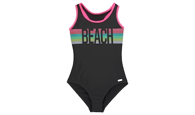 Venice Beach Badeanzug »Lori Kids«, mit dunklem Tropendruck im Online-Shop  kaufen