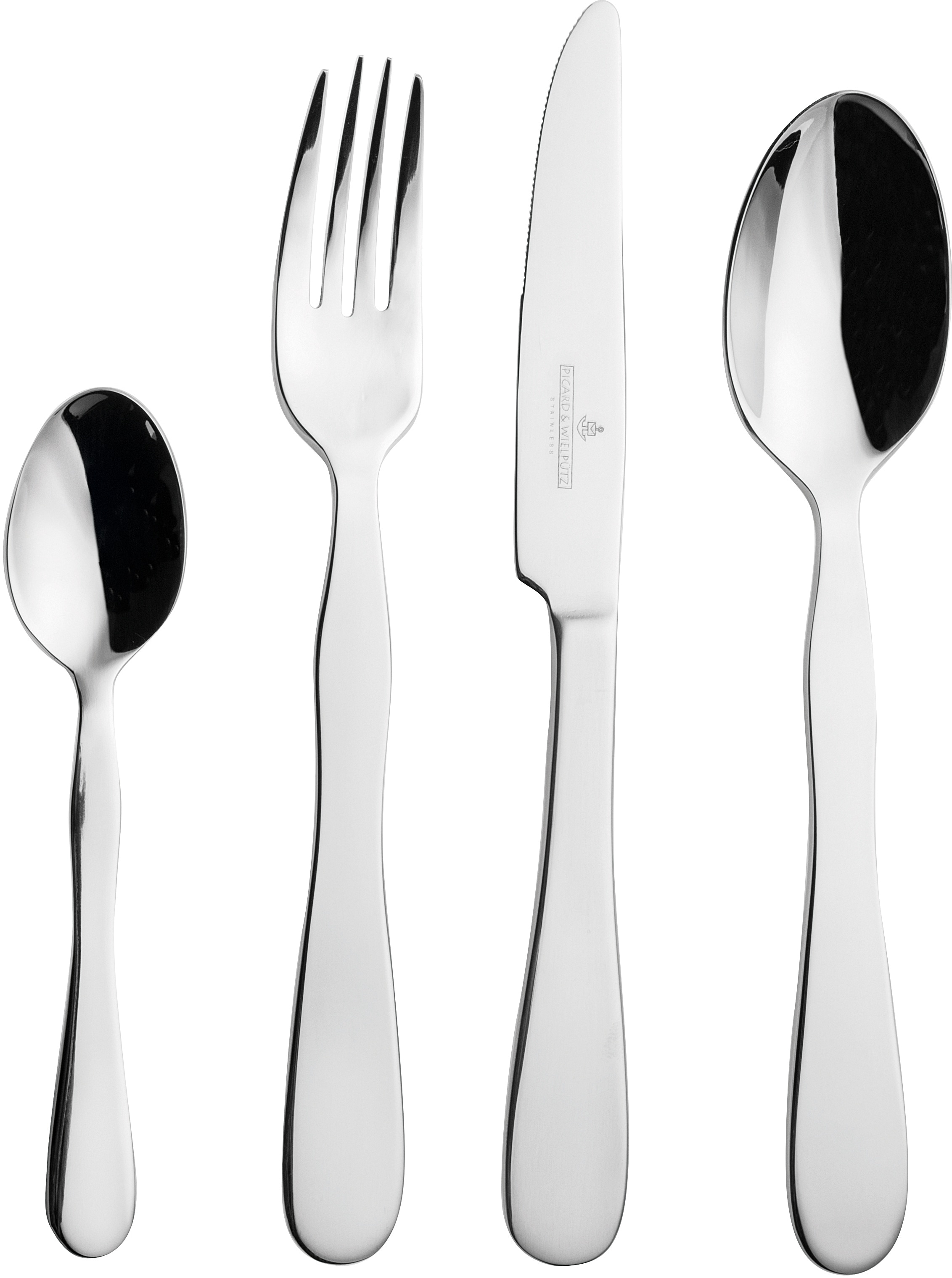 PICARD & WIELPÜTZ SOLINGEN Besteck-Set »Antaris« Made in Germany silberfarben