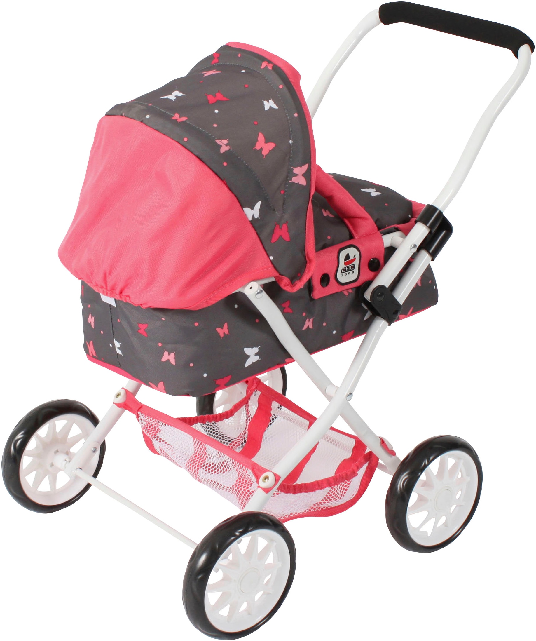 CHIC2000 Puppenwagen »Smarty, Mini-Kuschelwagen«, mit herausnehmbarer Tragetasche