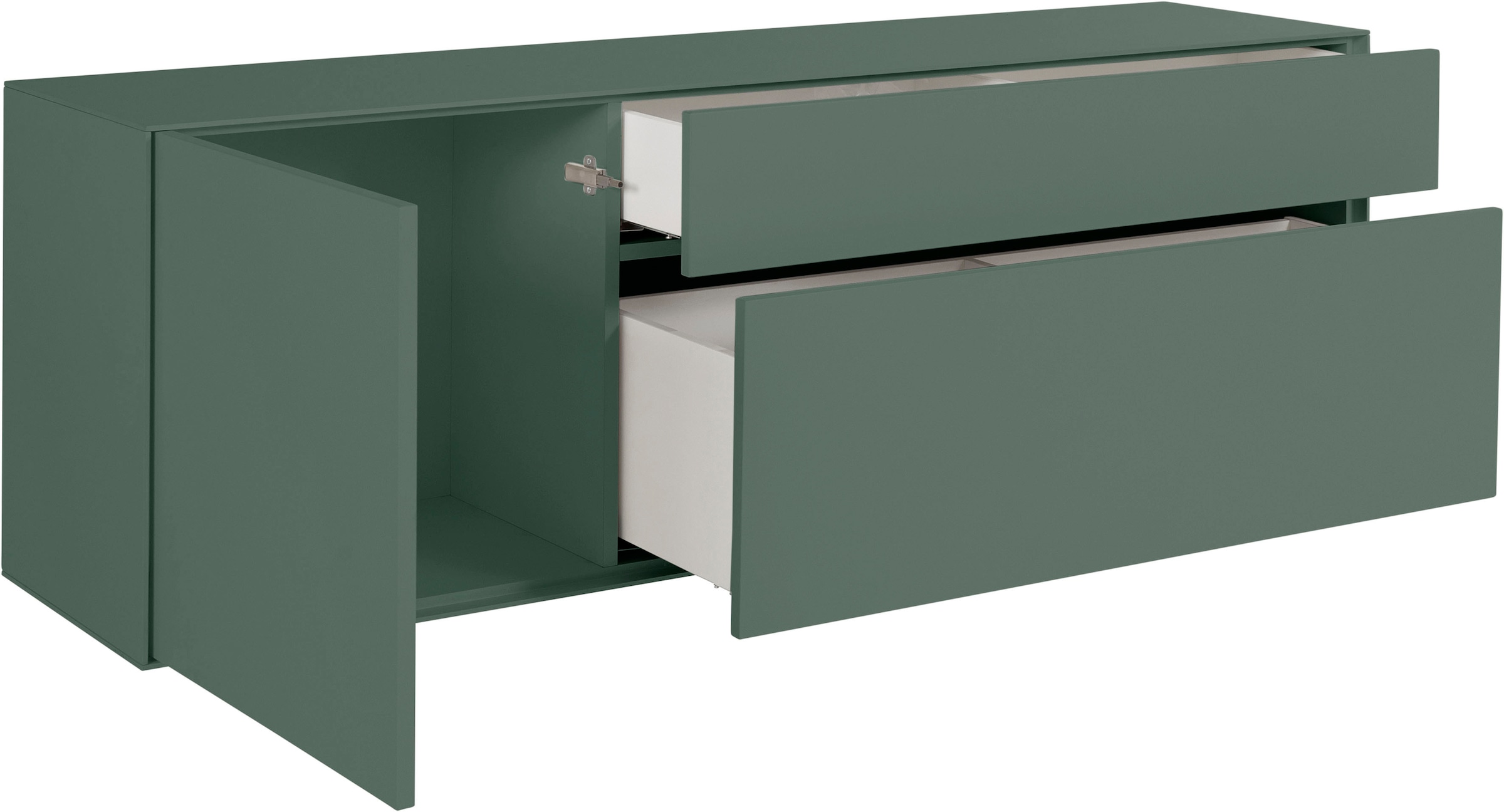 LeGer Home by Lena Gercke Lowboard »Essentials«, Breite: 167 cm, MDF lackiert, Push-to-open-Funktion