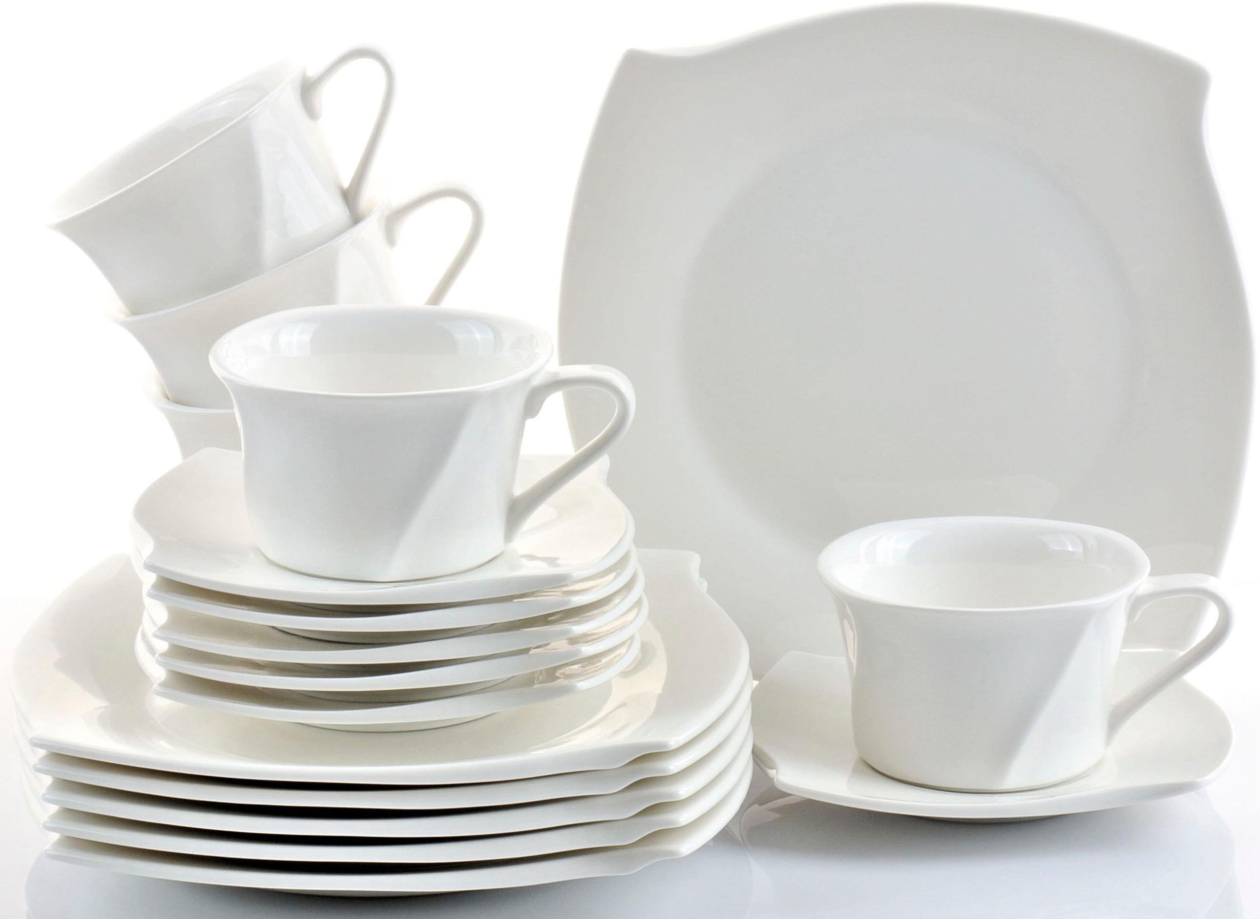 Retsch Arzberg Kaffeeservice »Geschirr-Set, Service Emotion« Spülmaschinenf günstig online kaufen