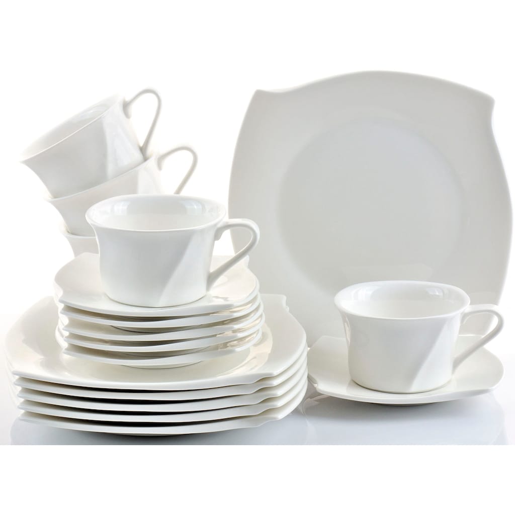 Retsch Arzberg Kaffeeservice »Geschirr-Set, Service Emotion«, (Set, 18 tlg.)