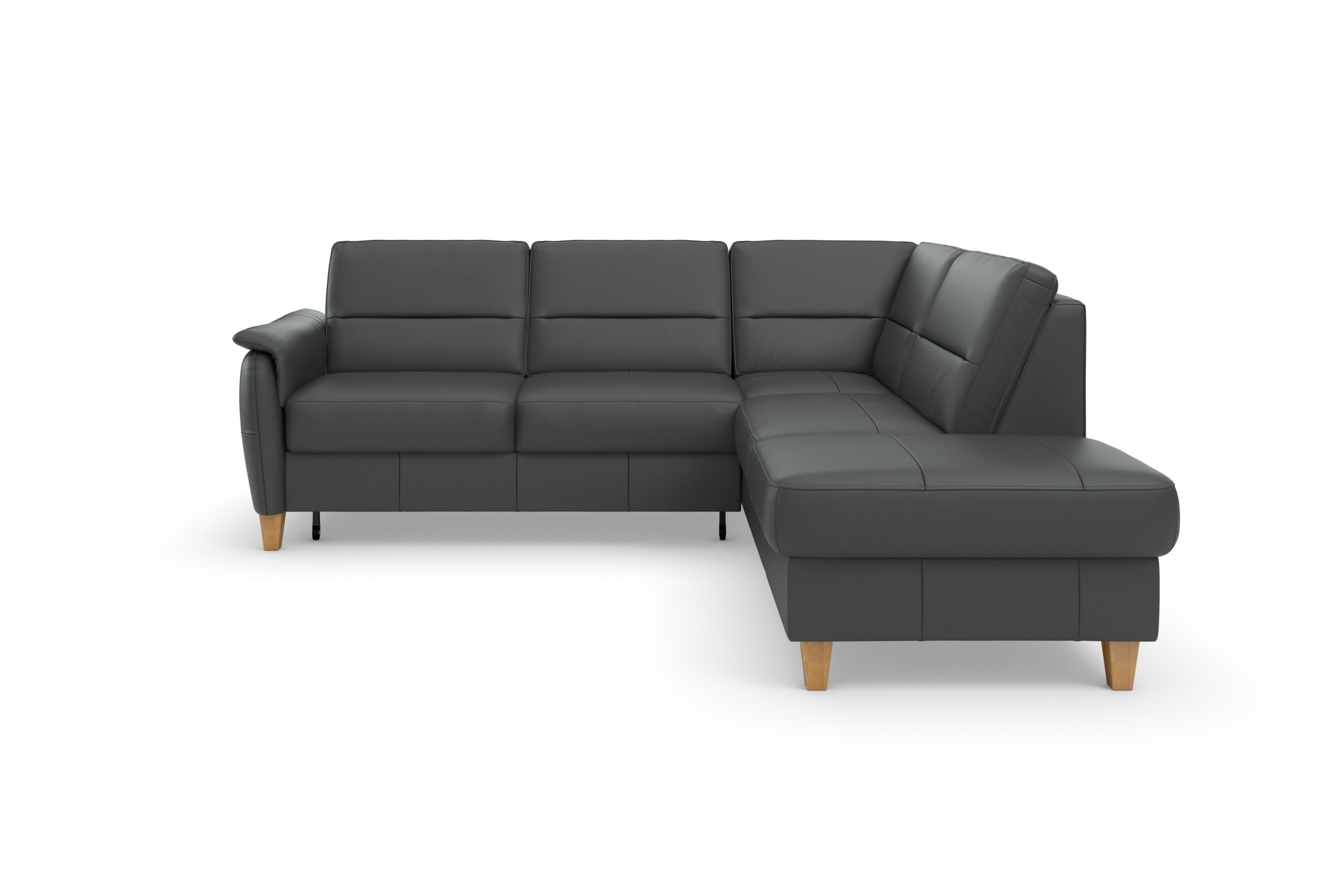 Home affaire Ecksofa »Palmera L-Form, B: 236 cm« optional Bettfunktion & Be günstig online kaufen