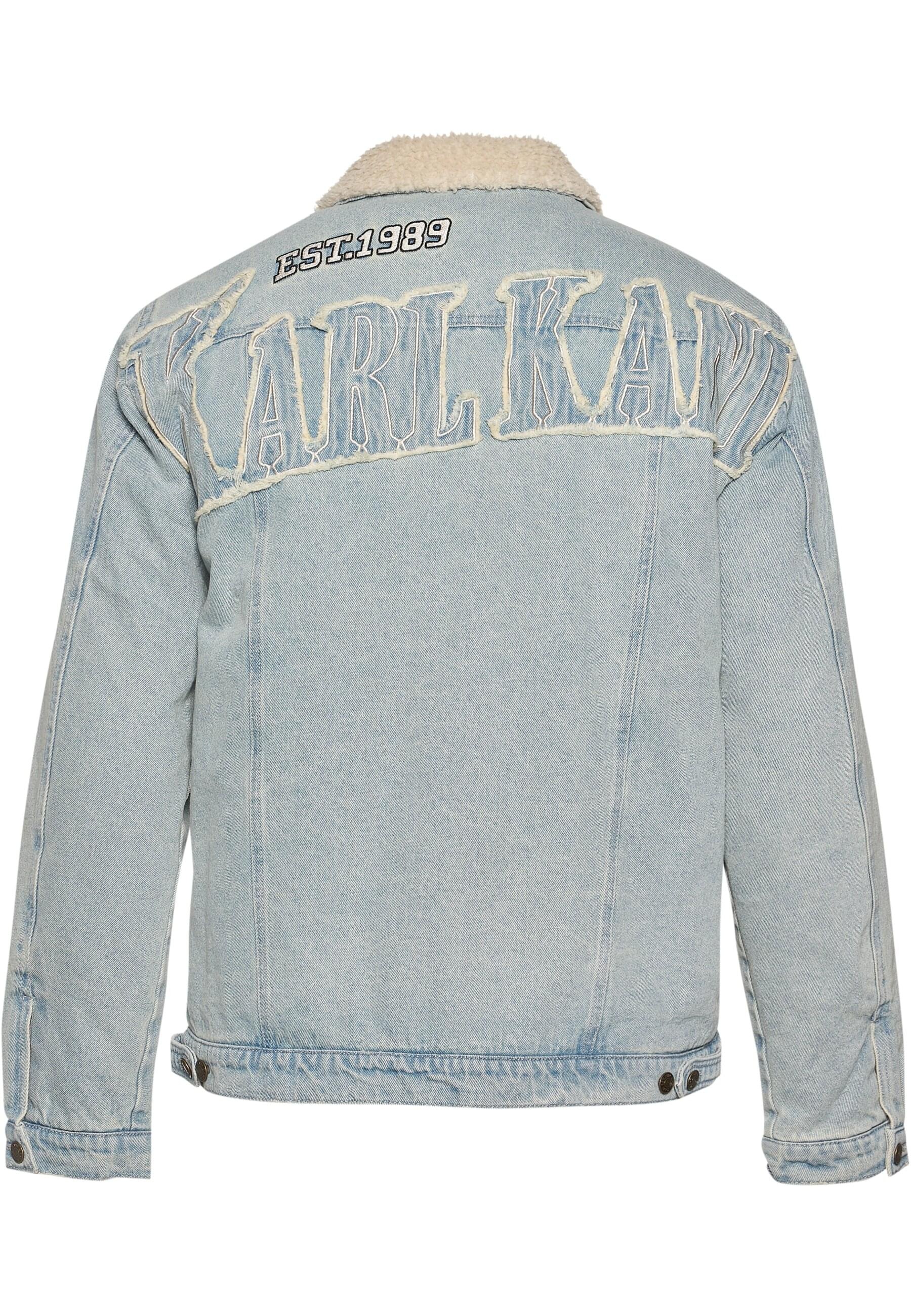 Karl Kani Jeansjacke »Karl Kani Herren KM234-026-1 KK OG Denim Trucker Jacket« 1 Stk. tlg. ohne Kapuze