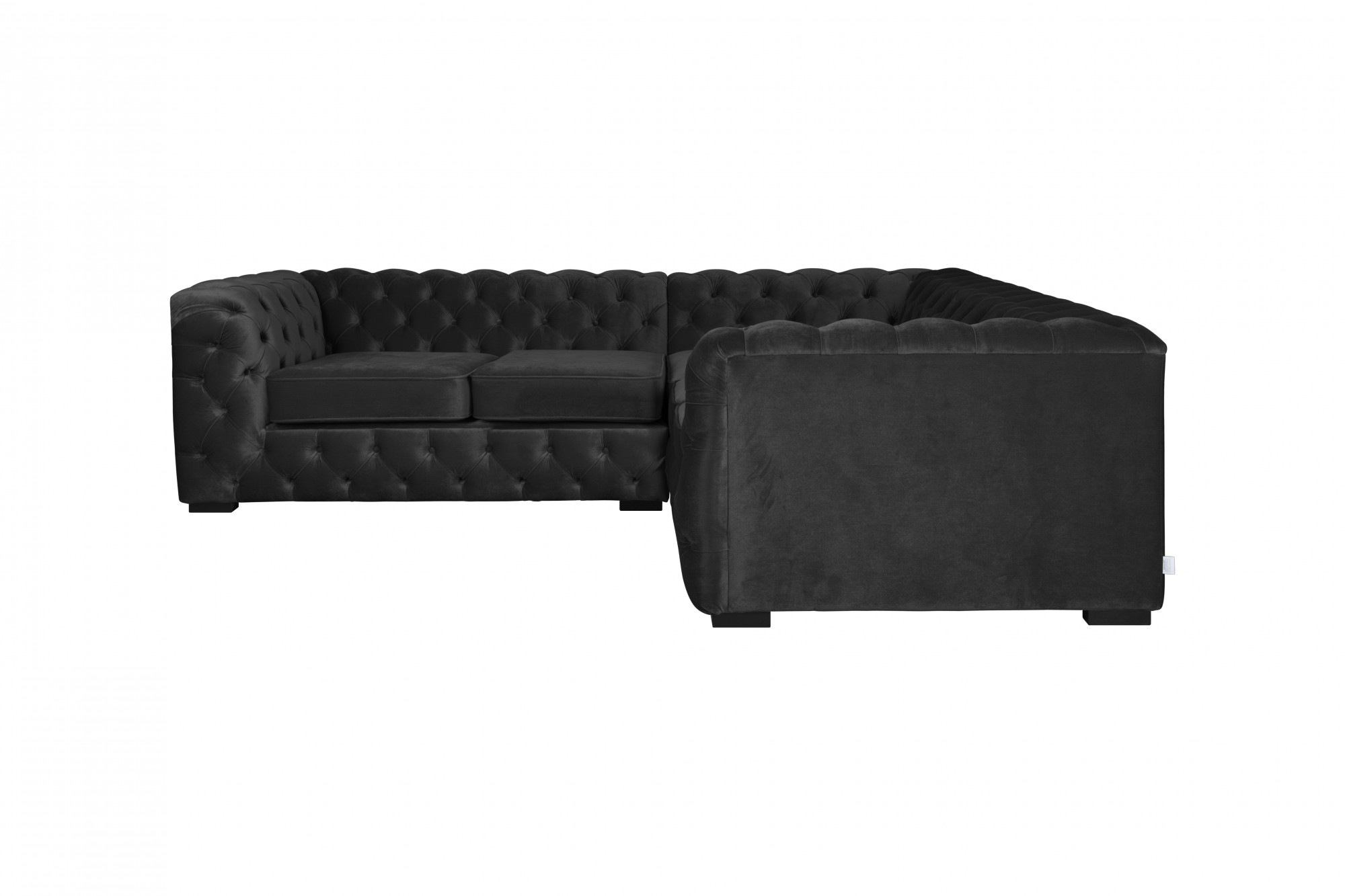 Home affaire Chesterfield-Sofa »KALINA L-Form«, hochwertige Chesterfield-Au günstig online kaufen