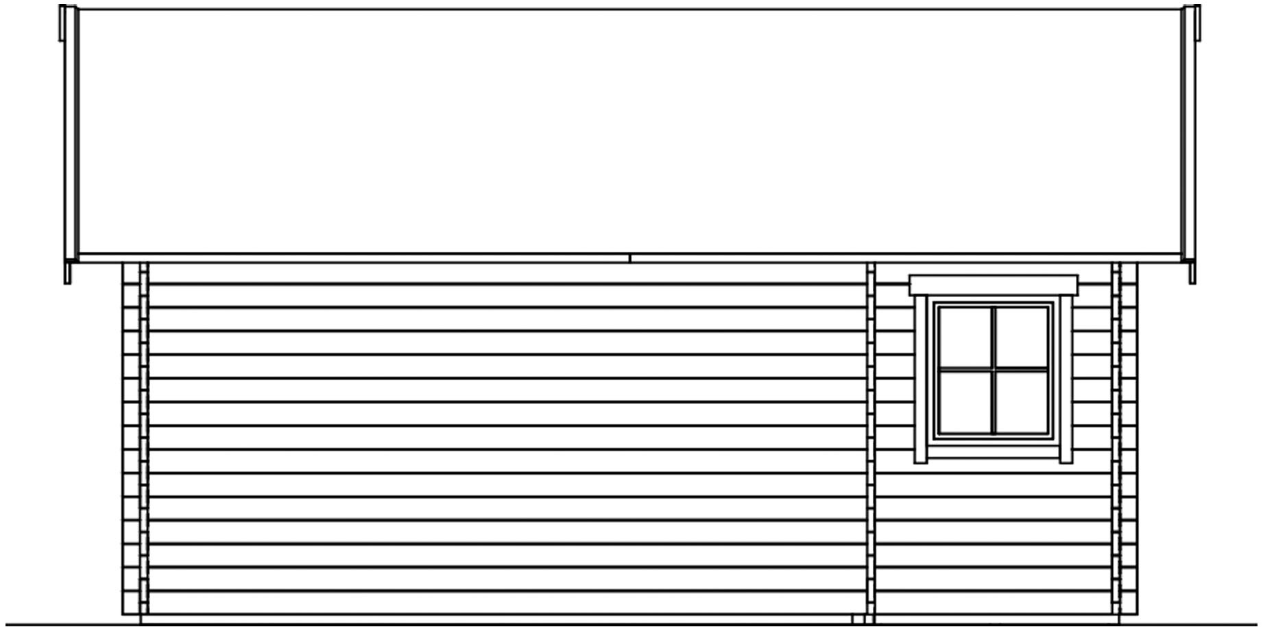 Skanholz Gartenhaus »Bern 2«