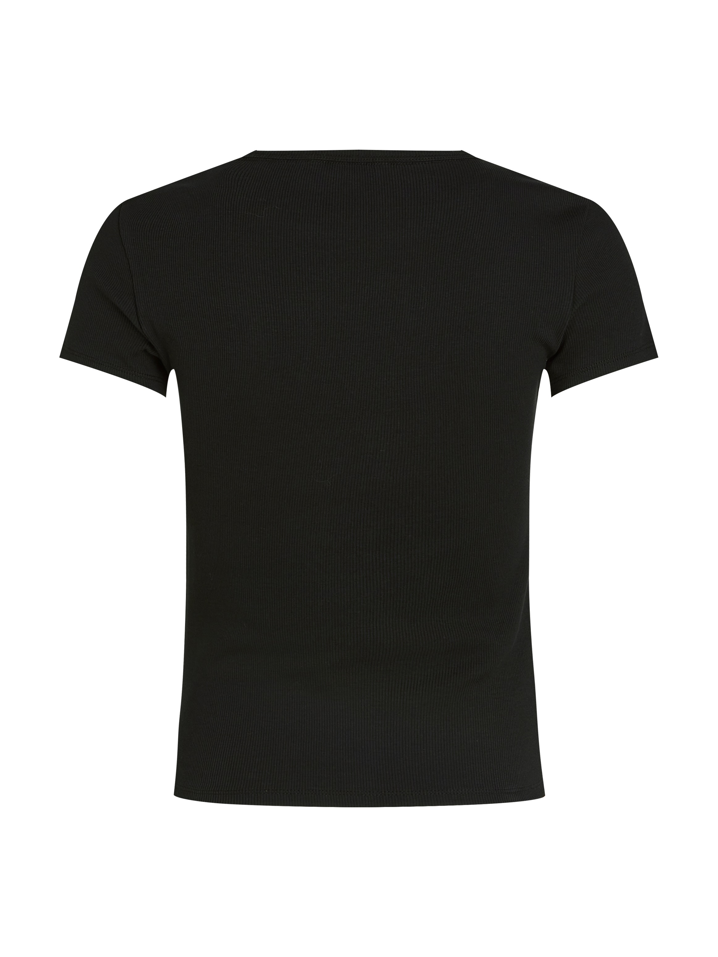 Tommy Jeans Kurzarmshirt »TJW 2PACK SLIM ESSENTIAL RIB SS« Packung, 2er-Pack, 2 Stk. mit gerippter Struktur, Rundhals