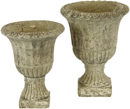 I.GE.A. Übertopf »Antik-Keramikpokal«, (Set, 2 St.)